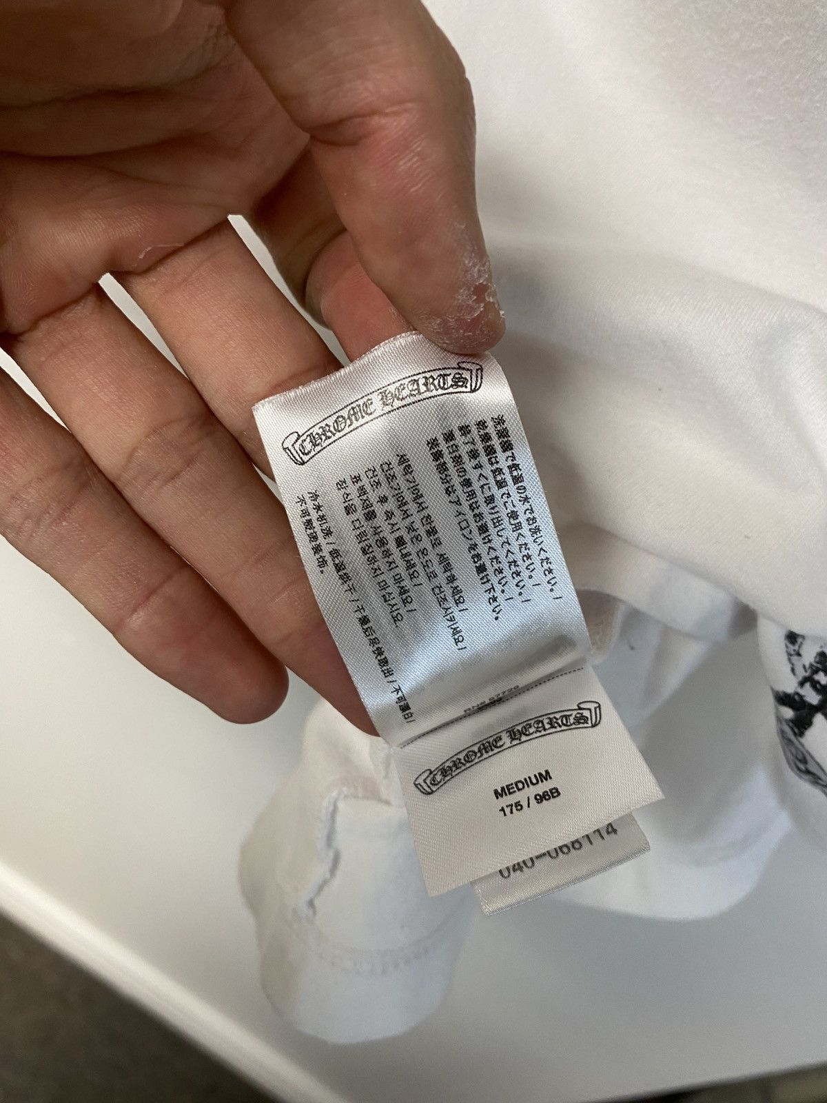 Chrome Hearts Chrome Hearts foti tee Size US M / EU 48-50 / 2 - 11 Thumbnail