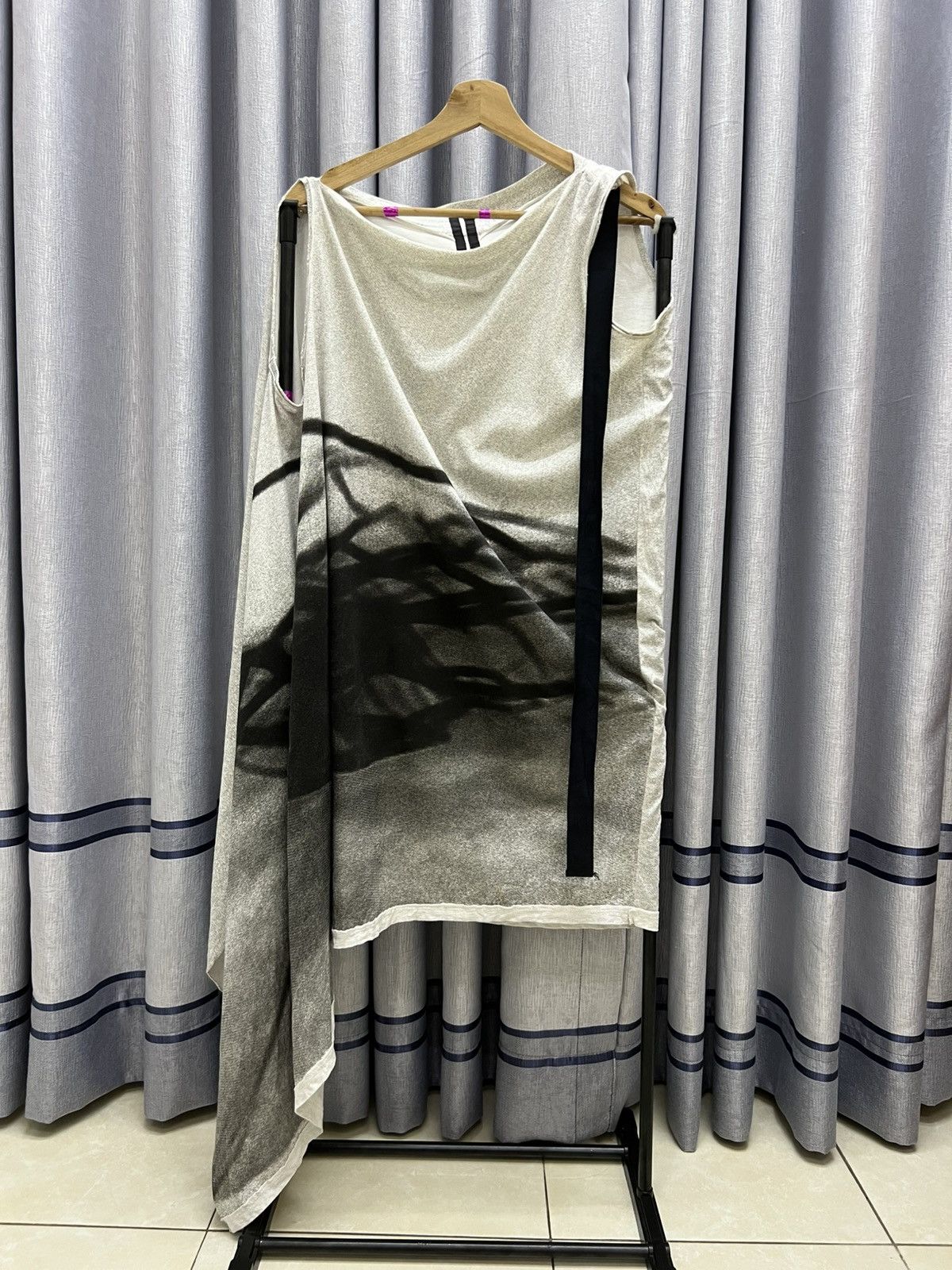 Rick Owens Drkshdw RICK OWEN DRKSHDW TOP ABSTRACT BLACK WHITE Size US L / EU 52-54 / 3 - 1 Thumbnail
