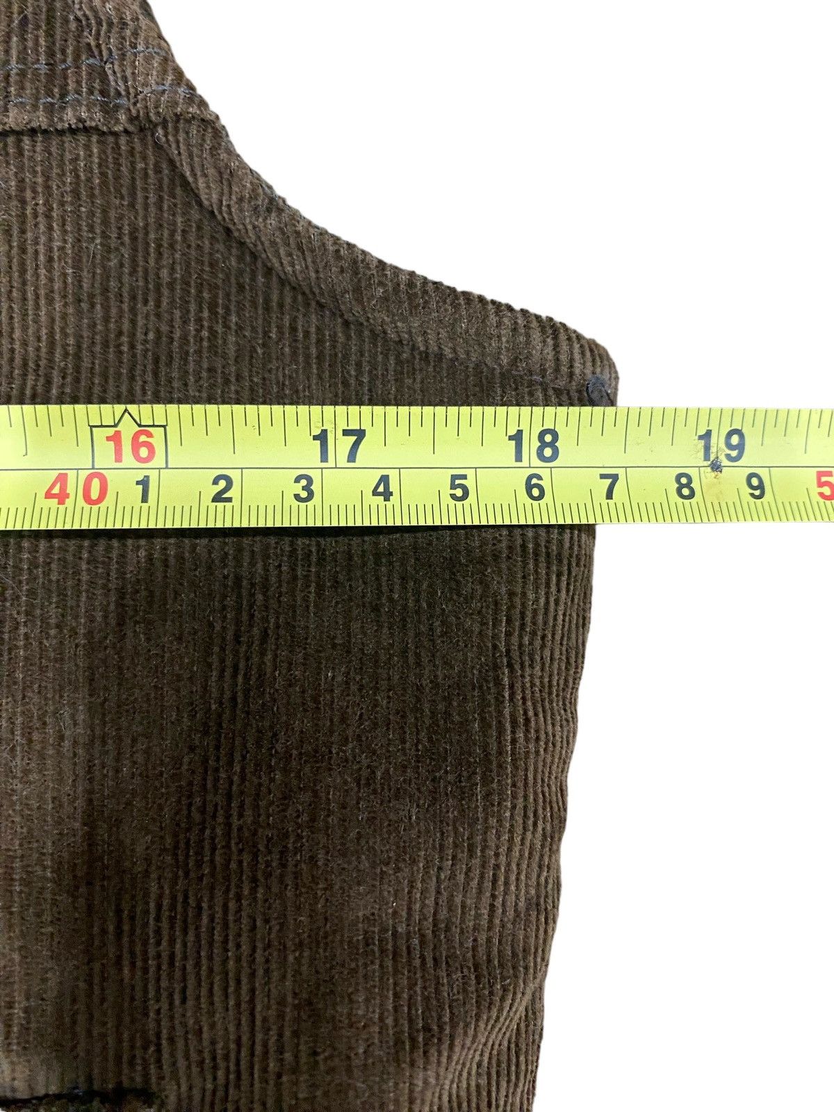 Designer × Vintage × Wrangler Vintage Coudroy Wrangler Vest Button Jacket Winter Size US XS / EU 42 / 0 - 9 Thumbnail