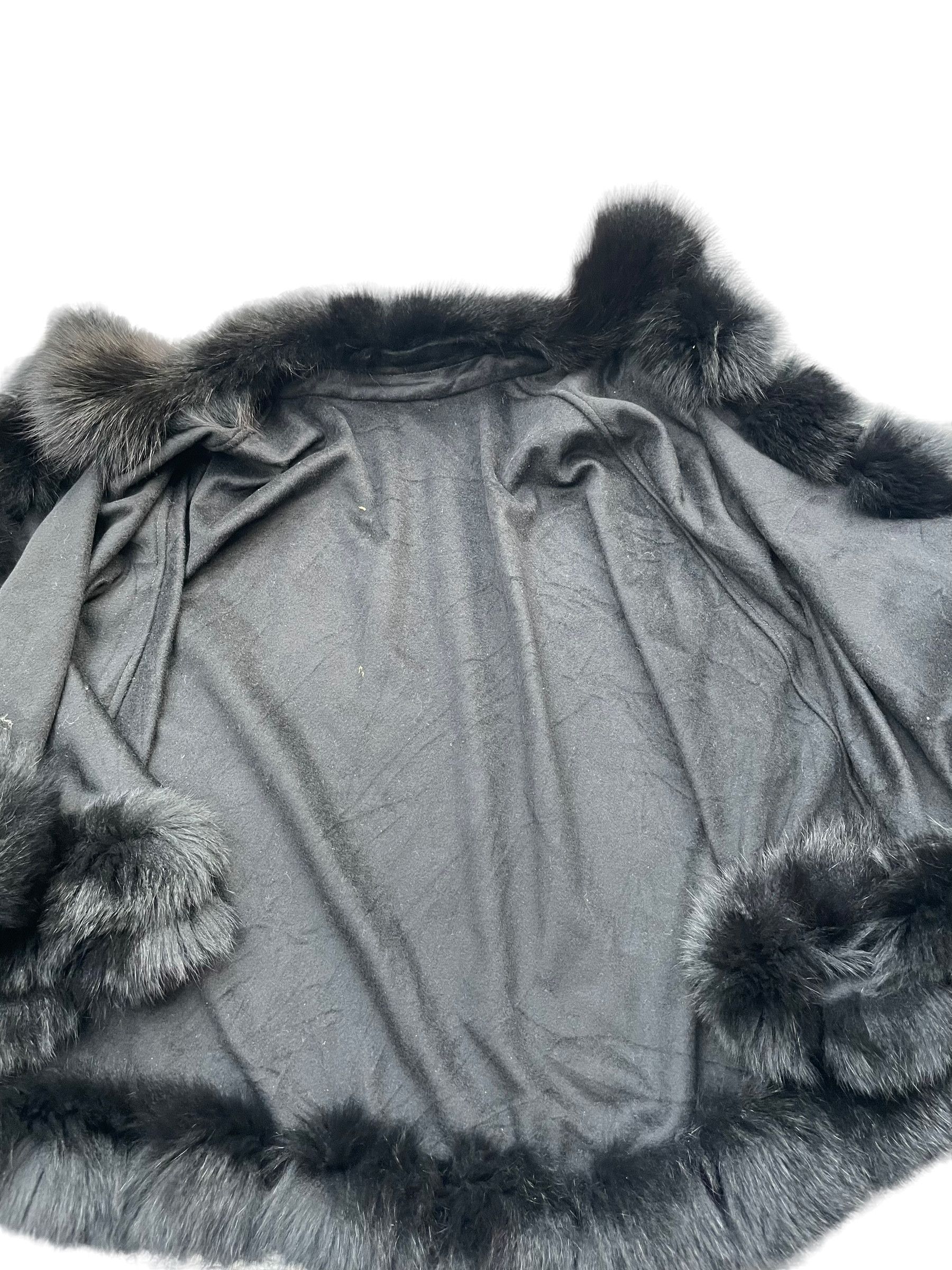 Other Saga Fur Blue Fox Cape Size M / US 6-8 / IT 42-44 - 3 Thumbnail
