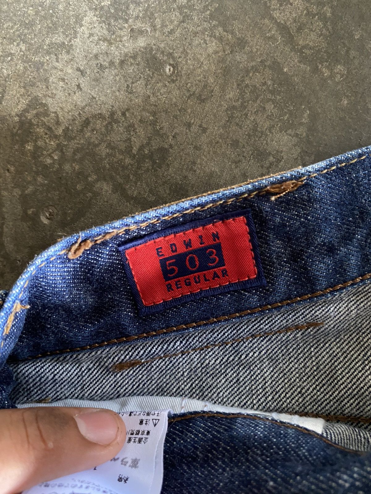 14th Addiction × Edwin × If Six Was Nine EDWIN DENIM PANTS Size 25" / US 0 / IT 36 - 6 Thumbnail