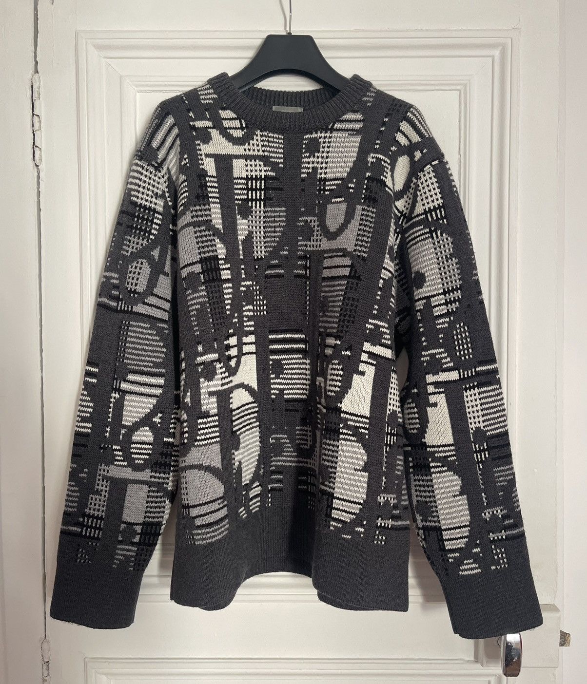 Dior Christian Dior Homme Knitwear Jumper Pull Grey size M Size US M / EU 48-50 / 2 - 1 Thumbnail