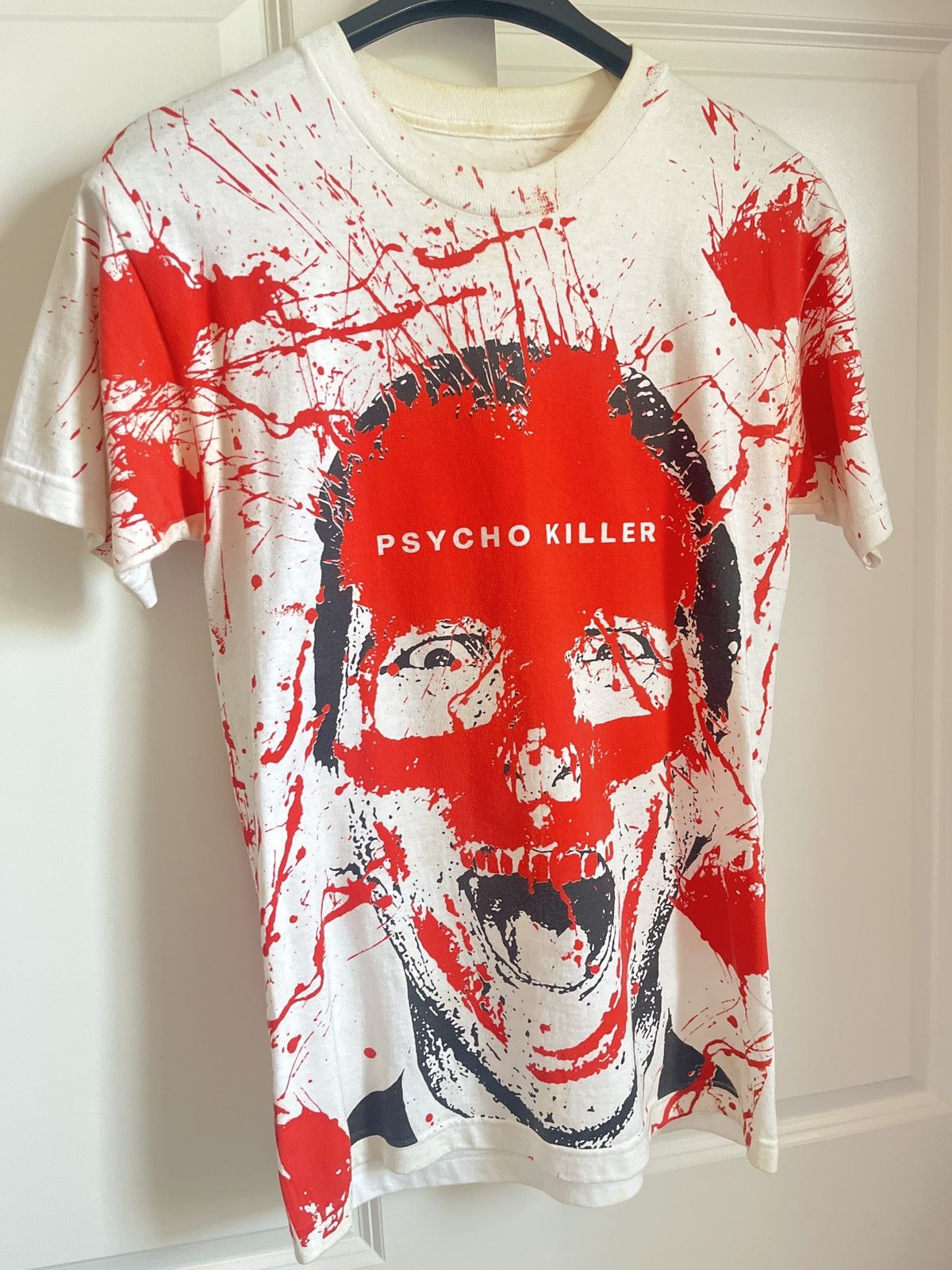 Playboi Carti RARE Alchemist x Playboi Carti Psycho Killer T-Shirt Merch Size US M / EU 48-50 / 2 - 2 Thumbnail