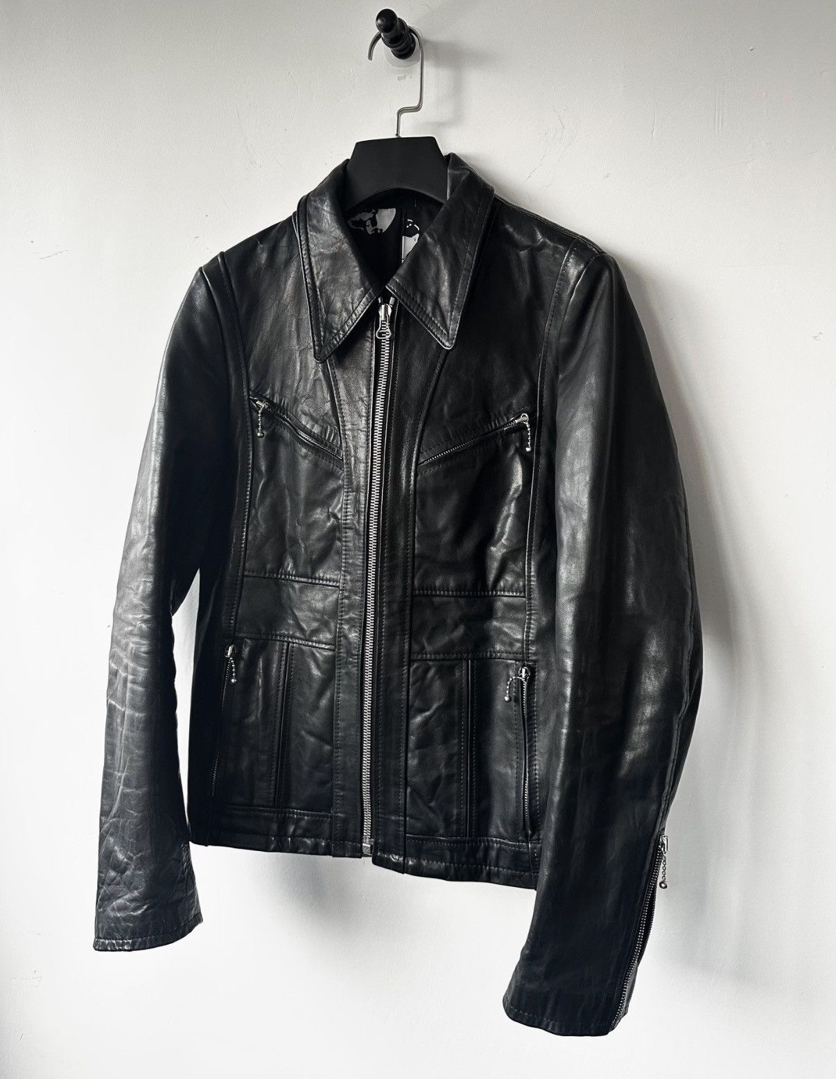 Pledge Pledge four-pocket horsehide leather jacket K7 Size US M / EU 48-50 / 2 - 2 Thumbnail