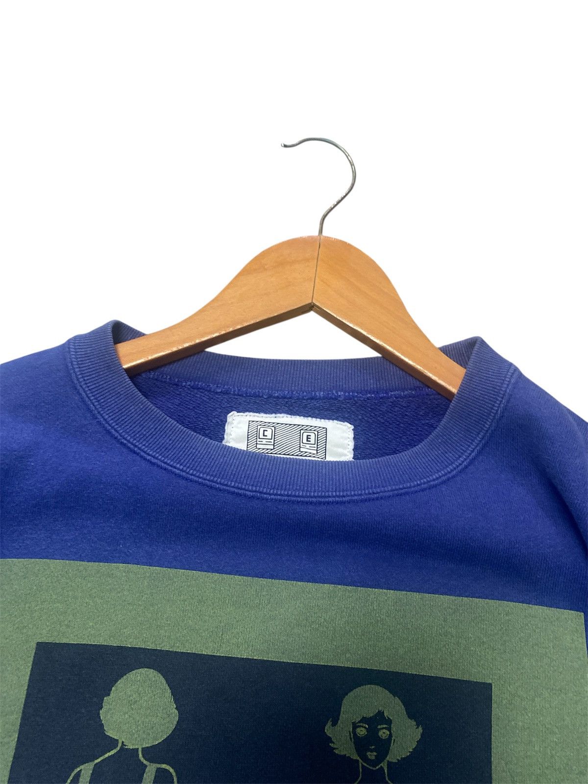 Cav Empt 💥RARE💥 VINTAGE CAV EMPT OTHER SIDE BLUE CREWNECT SWEATSHIRT💥 Size US L / EU 52-54 / 3 - 7 Thumbnail