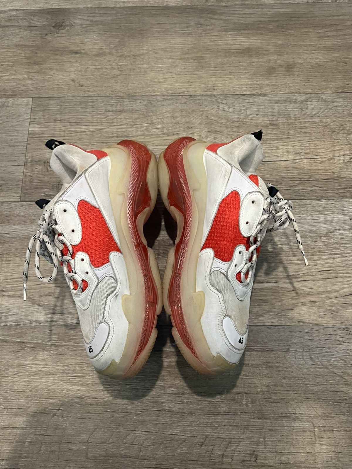 Balenciaga Balenciaga Triple S Shoes Size US 12 / EU 45 - 2 Thumbnail