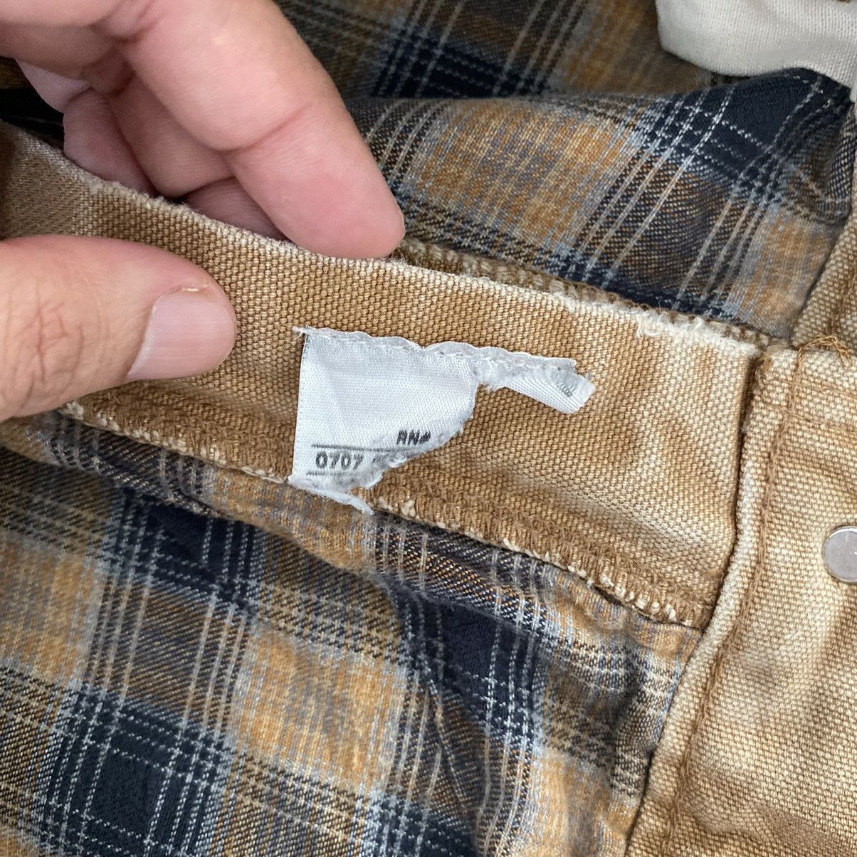 Carhartt Vintage Carhartt Blanket Lined Faded Tan Carpenter Pants Size US 34 / EU 50 - 22 Thumbnail