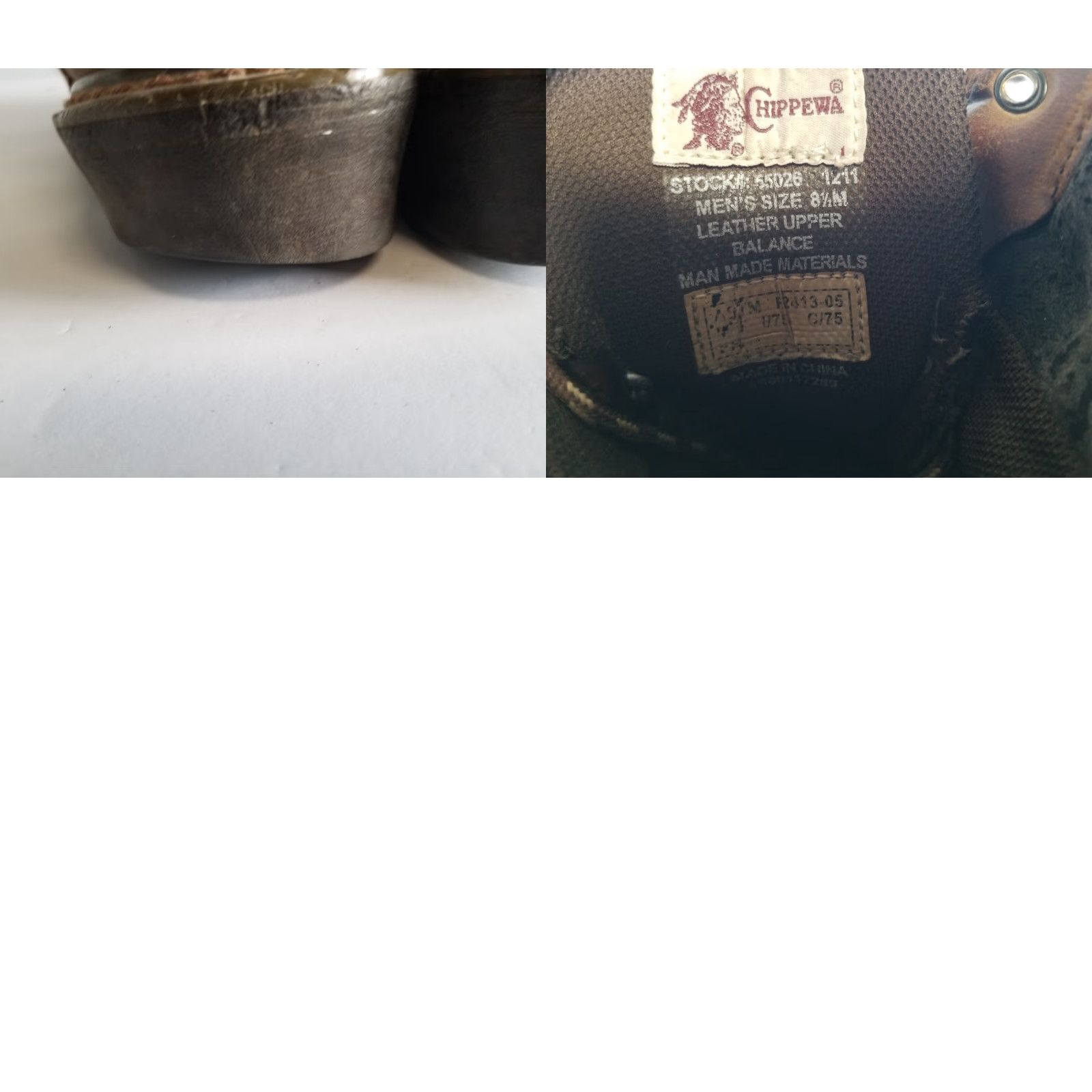 Chippewa Chippewa Logger Boots Men 8.5 Brown Leather Distressed Steel Toe 55026 Size US 9 / EU 42 - 11 Thumbnail