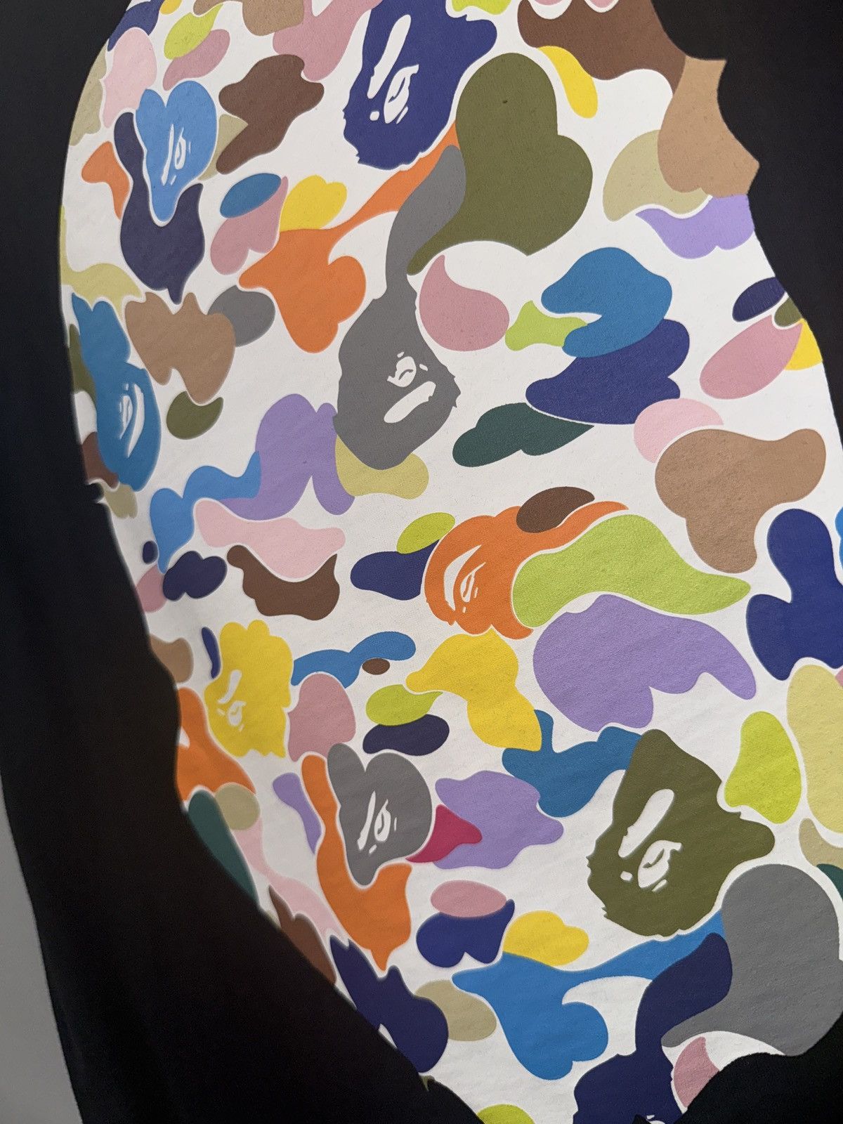 Bape Multicolor Bape black short sleeve tee ladies Size XXS / US 00 / IT 34 - 7 Thumbnail