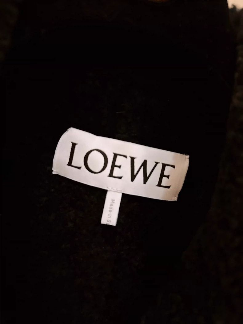Loewe LOEWE Black lamb fur coat with turned-down collar Size S / US 4 / IT 40 - 7 Thumbnail