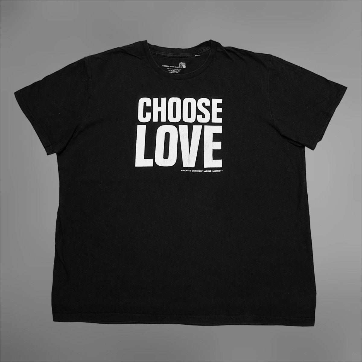 Katharine Hamnett London Katharine Hamnett Choose Love vinatge tee Size US XL / EU 56 / 4 - 1 Thumbnail