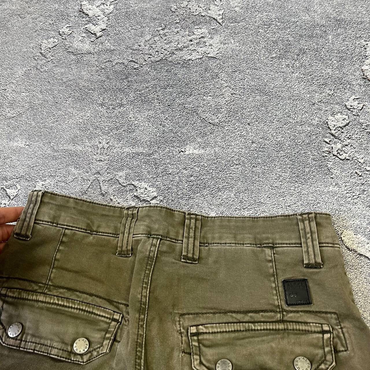 Vintage alpha industries usa military cargo combat pants Mens Size US 29 - 2 Thumbnail