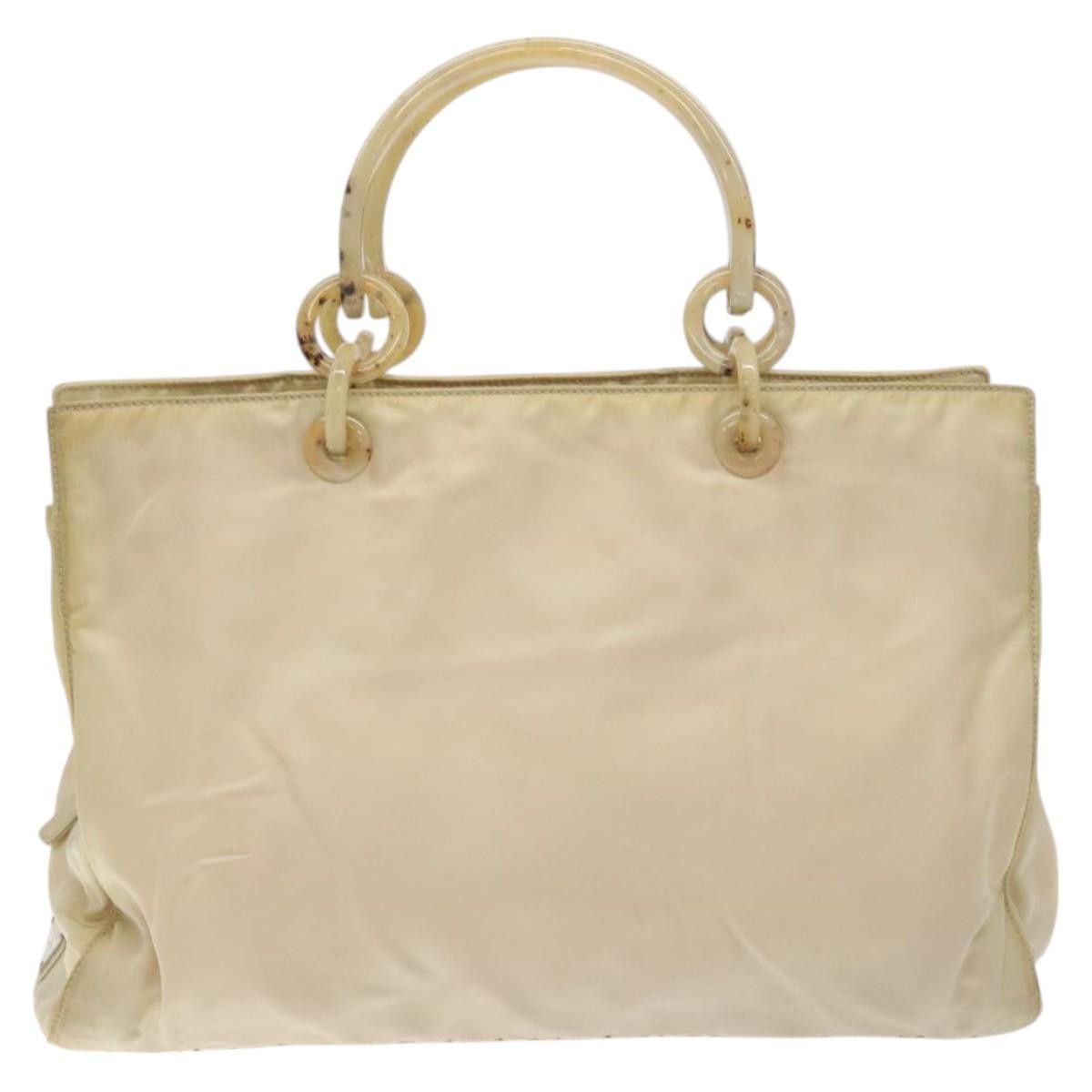 Prada PRADA Hand Bag Nylon Beige Size ONE SIZE - 2 Thumbnail
