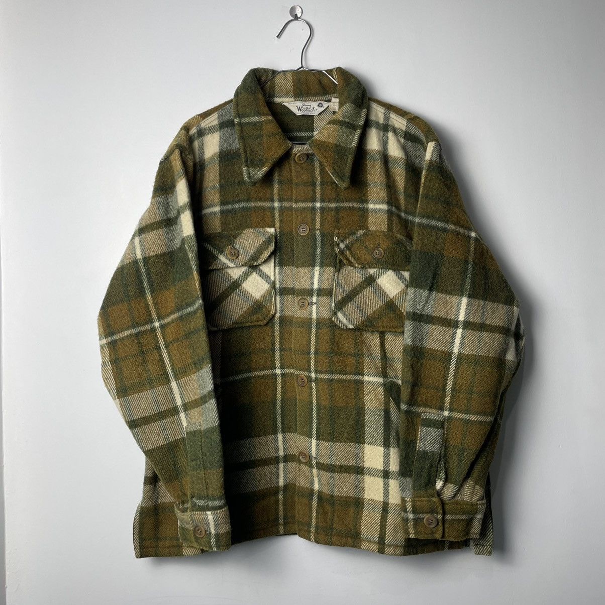 Woolrich Woolen Mills Wool Rich Plaid Flannel Wool Jacket Size US M / EU 48-50 / 2 - 1 Thumbnail