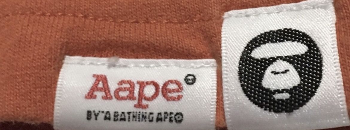 Aape × Bape Bape Aape camo logo tee shirt Size US M / EU 48-50 / 2 - 5 Thumbnail