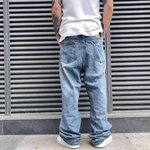 Japanese Brand VIBE Street wash vintage straight-leg jeans Size US 32 / EU 48 - 8 Thumbnail