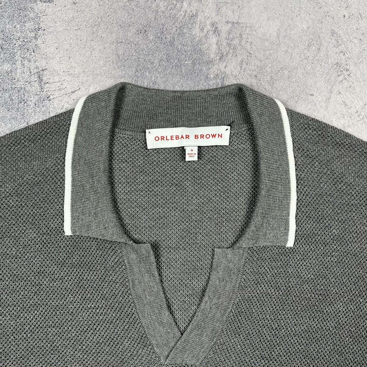 Orlebar Brown Luxury Orlebar Brown knit polo tee Size US M / EU 48-50 / 2 - 7 Thumbnail