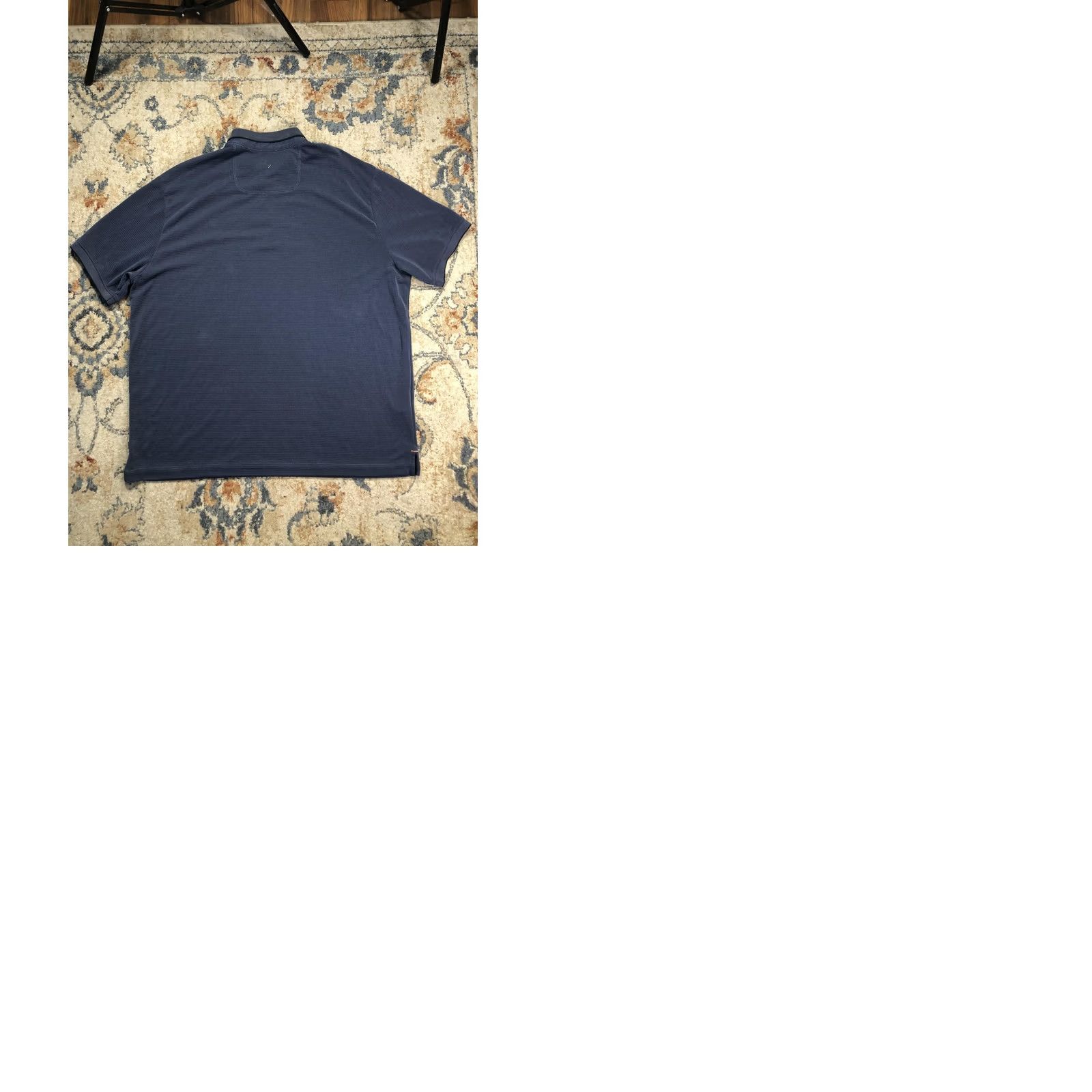 Tommy Bahama Tommy Bahama IslandZone Polo Shirt Mens 2XL Blue Stripe Short Sleeve Polo Shirt Mens Size US XXL / EU 58 / 5 - 9 Thumbnail