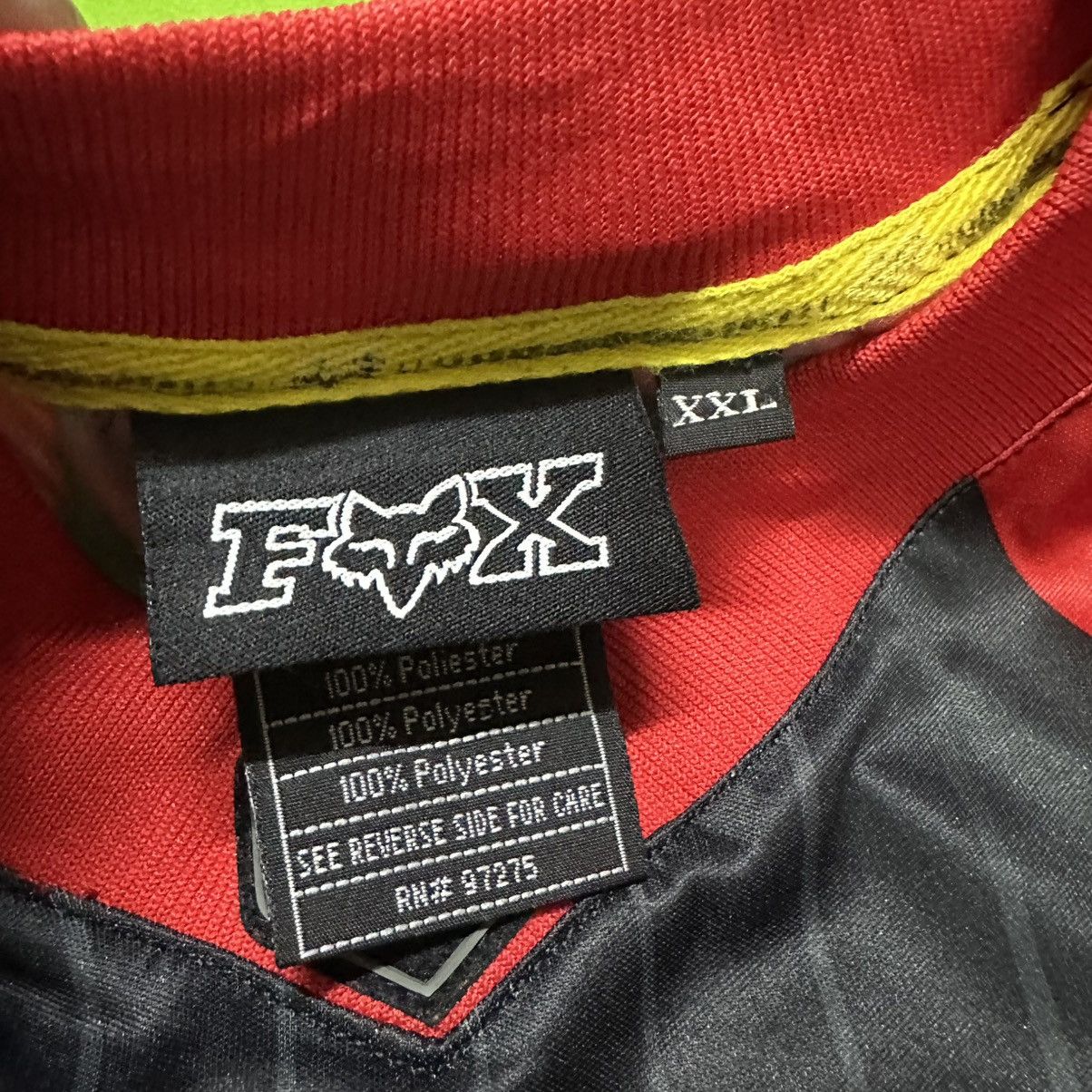 Fox Racing × Vintage Vtg Fox Racing motocross jersey Size US XXL / EU 58 / 5 - 5 Thumbnail