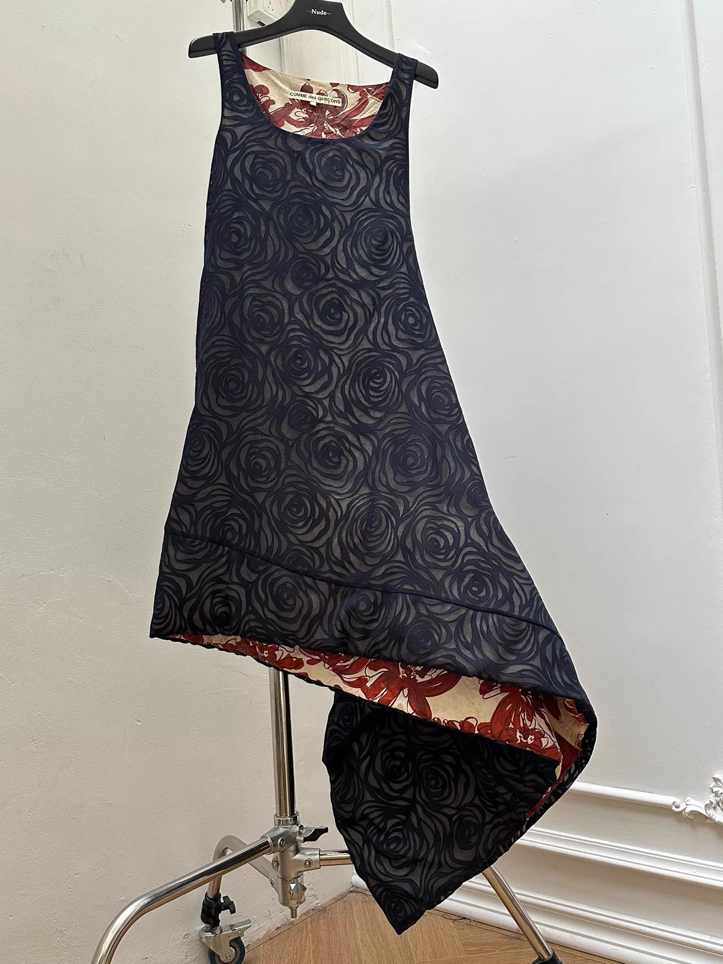 Comme des Garcons Comme des Garcons 1996aw Reversible Rose Dress Size S Size S / US 4 / IT 40 - 1 Thumbnail