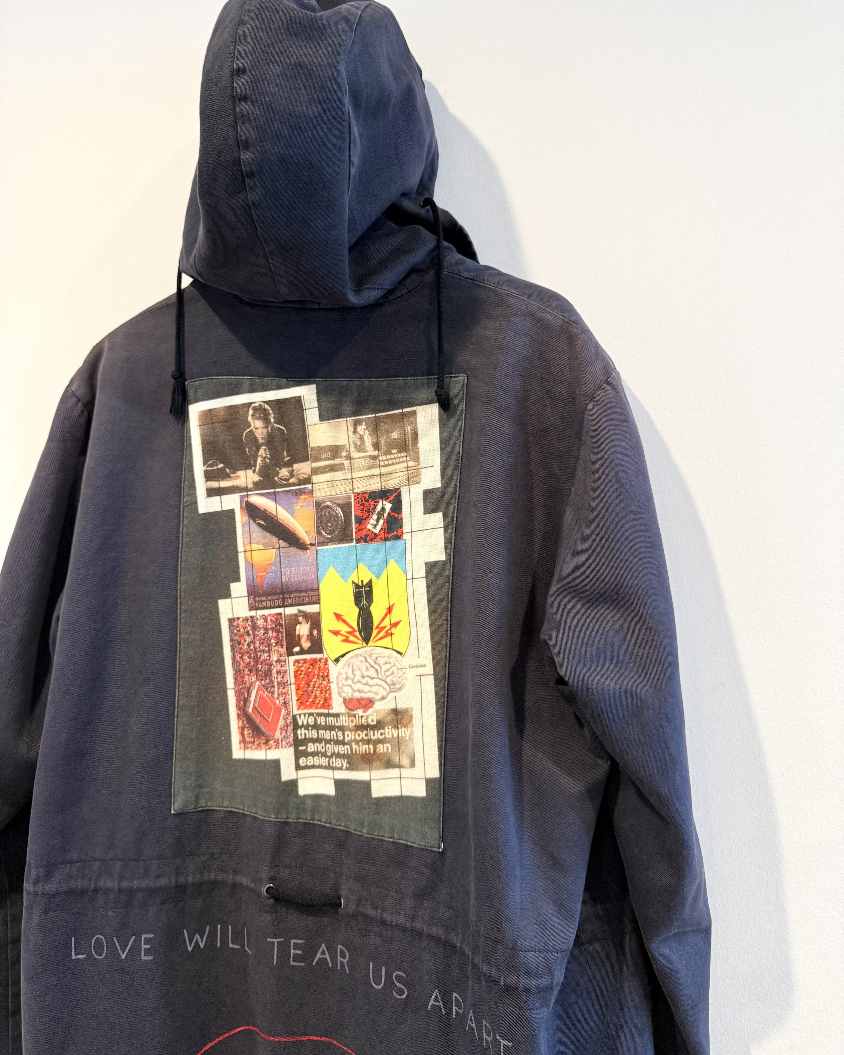 Raf Simons Raf Simons Aw2003 Closer New Order Colleges Parka Size US S / EU 44-46 / 1 - 7 Thumbnail