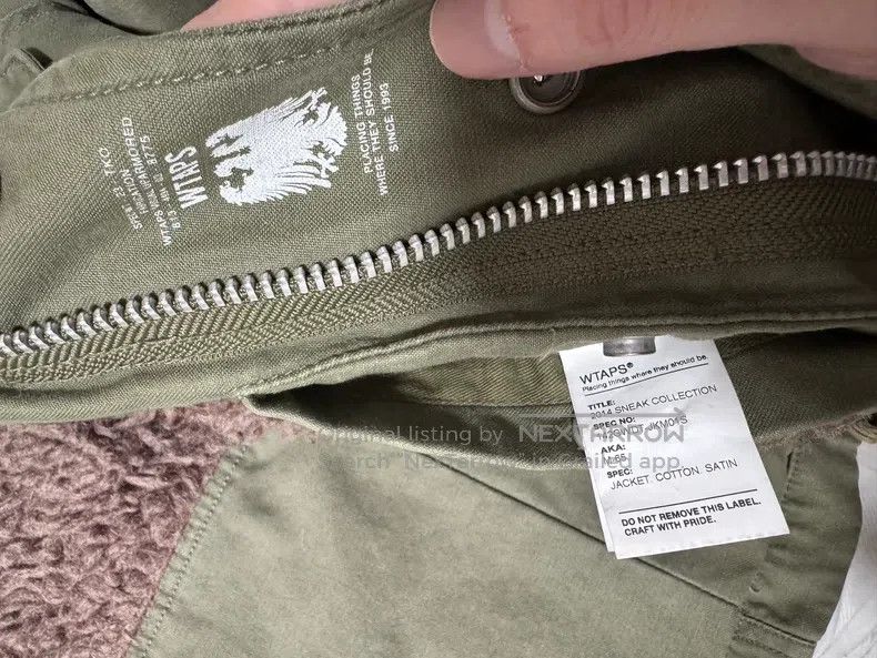 Wtaps Wtaps Limited edition washable hooded down jacket Size US S / EU 44-46 / 1 - 5 Thumbnail