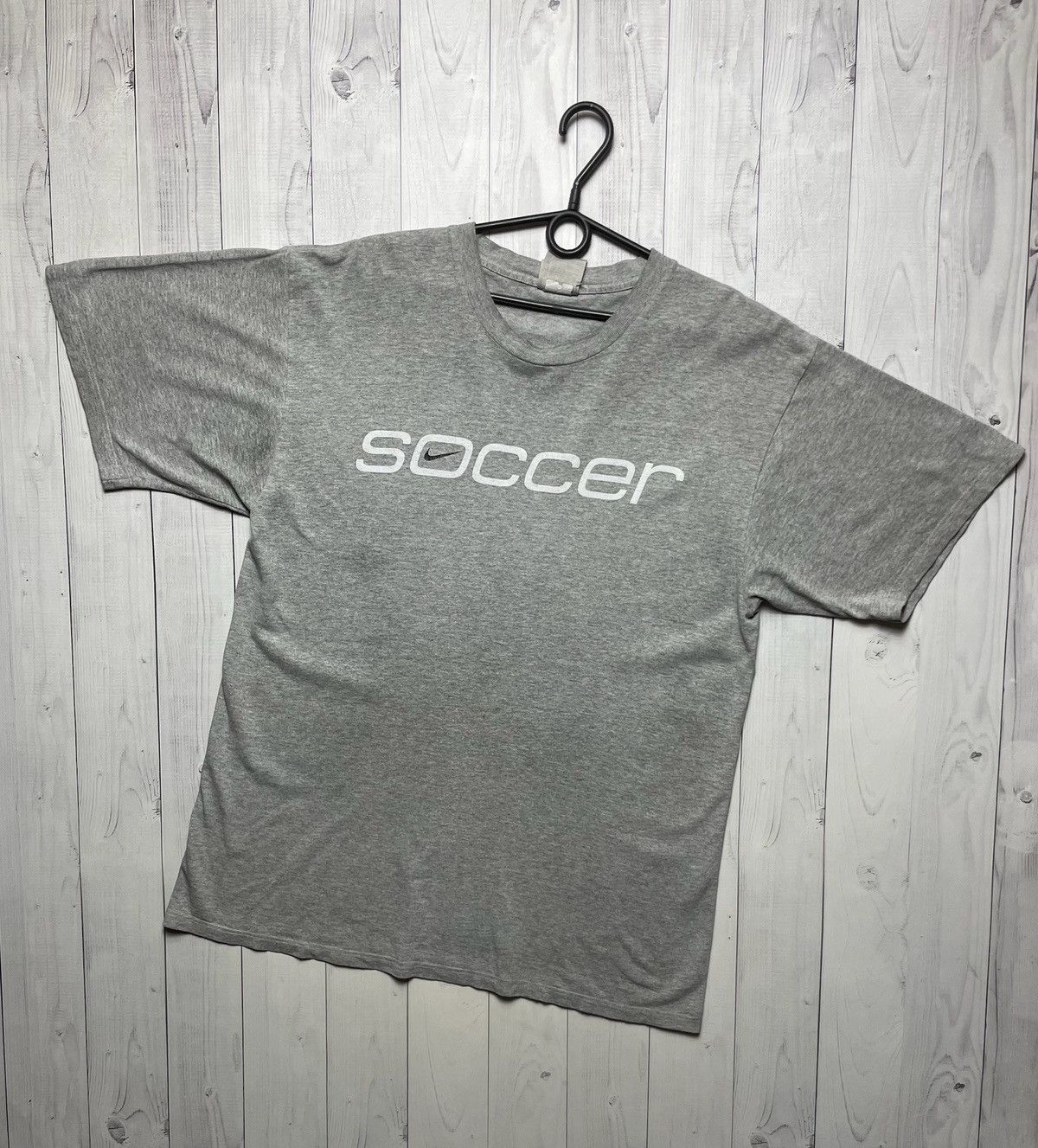 Nike × Vintage Vintage Nike Soccer tee logo size L logo Size US L / EU 52-54 / 3 - 1 Thumbnail