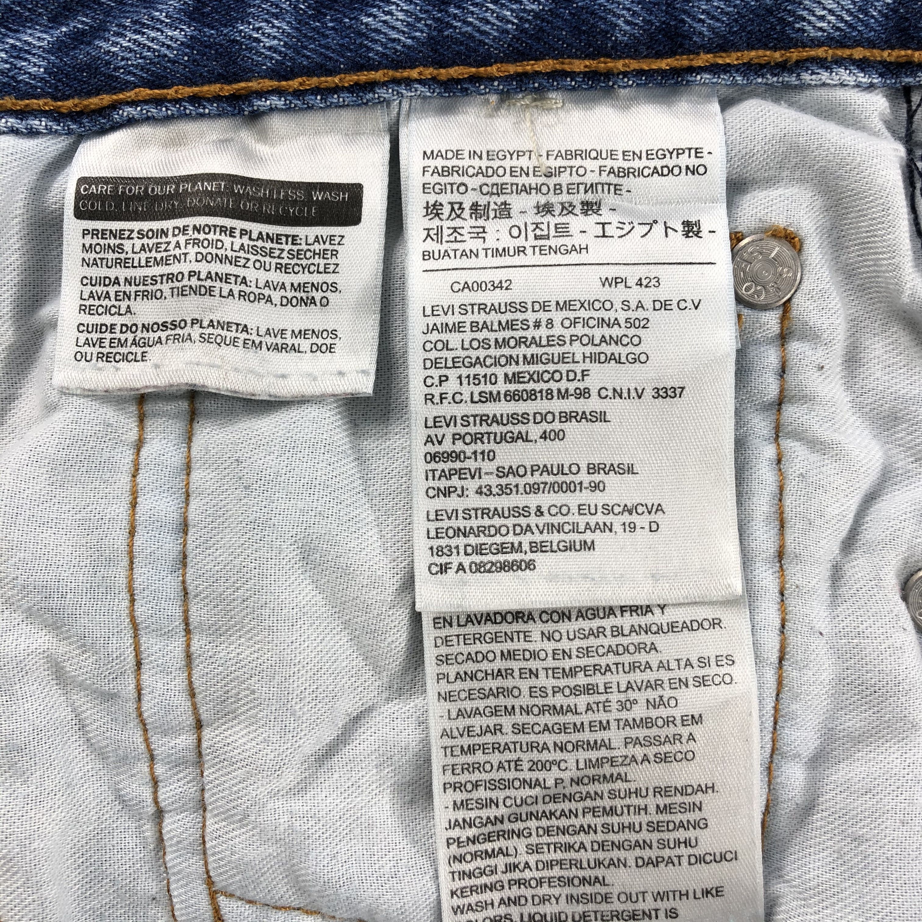 Levi's × Vintage Vintage Blue Wash Levis 505 Jeans-JM1472 Size US 33 - 11 Thumbnail