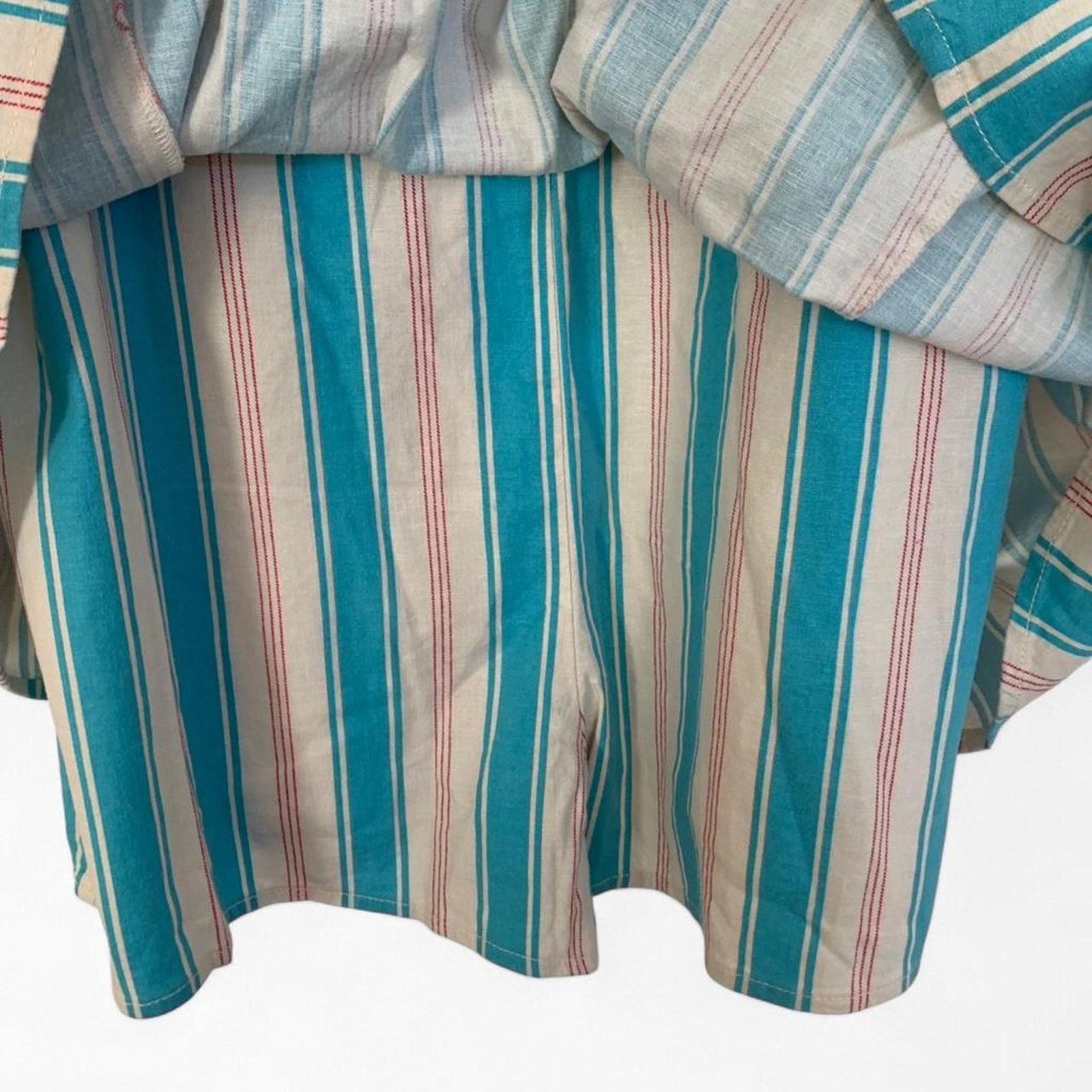 Anthropologie NWT Maeve x Anthropologie Babydoll Linen Blend Romper Size 34" / US 12 / IT 48 - 5 Thumbnail