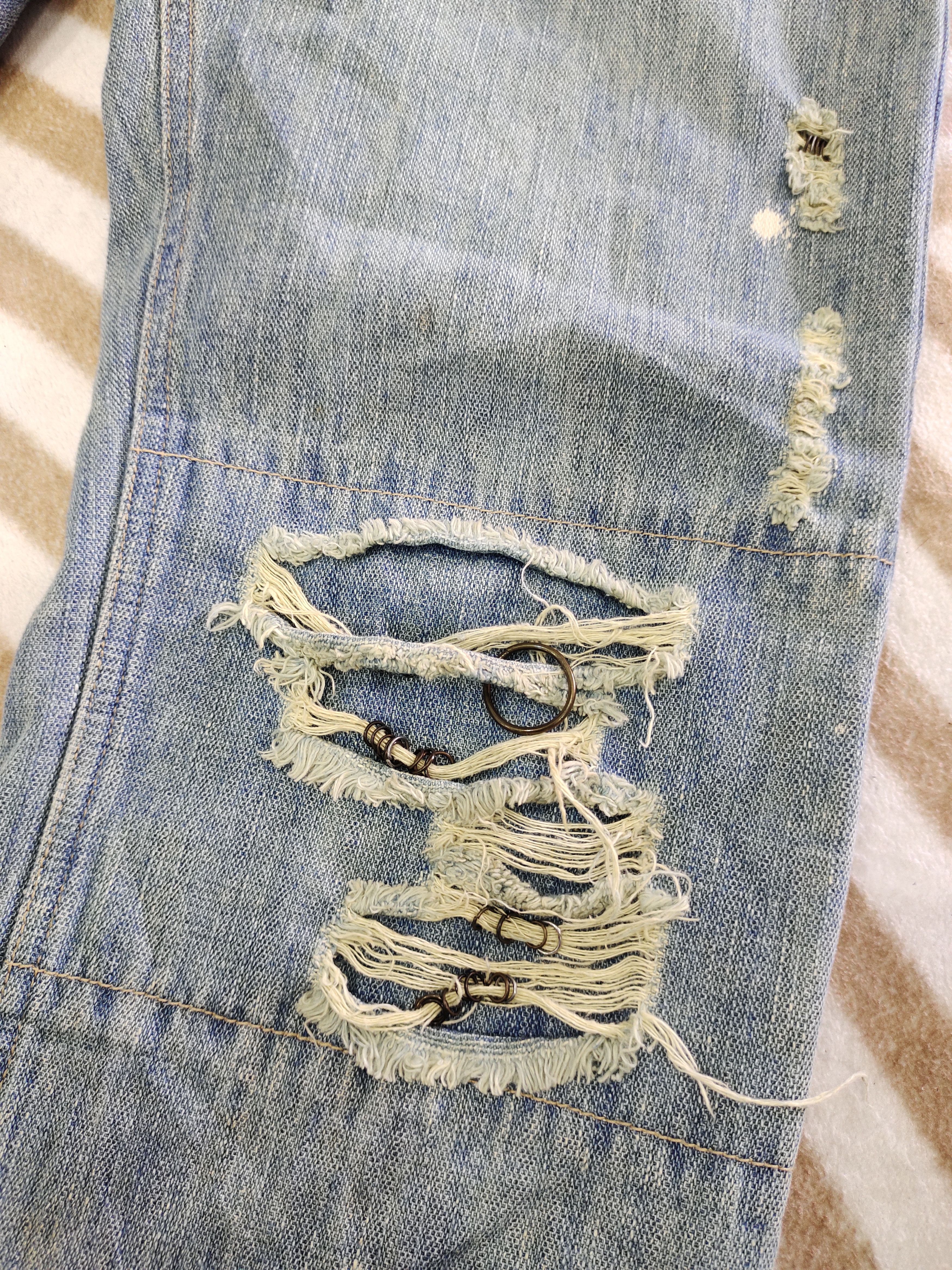 If Six Was Nine If six was nine distressed jeans Size US 34 / EU 50 - 5 Thumbnail