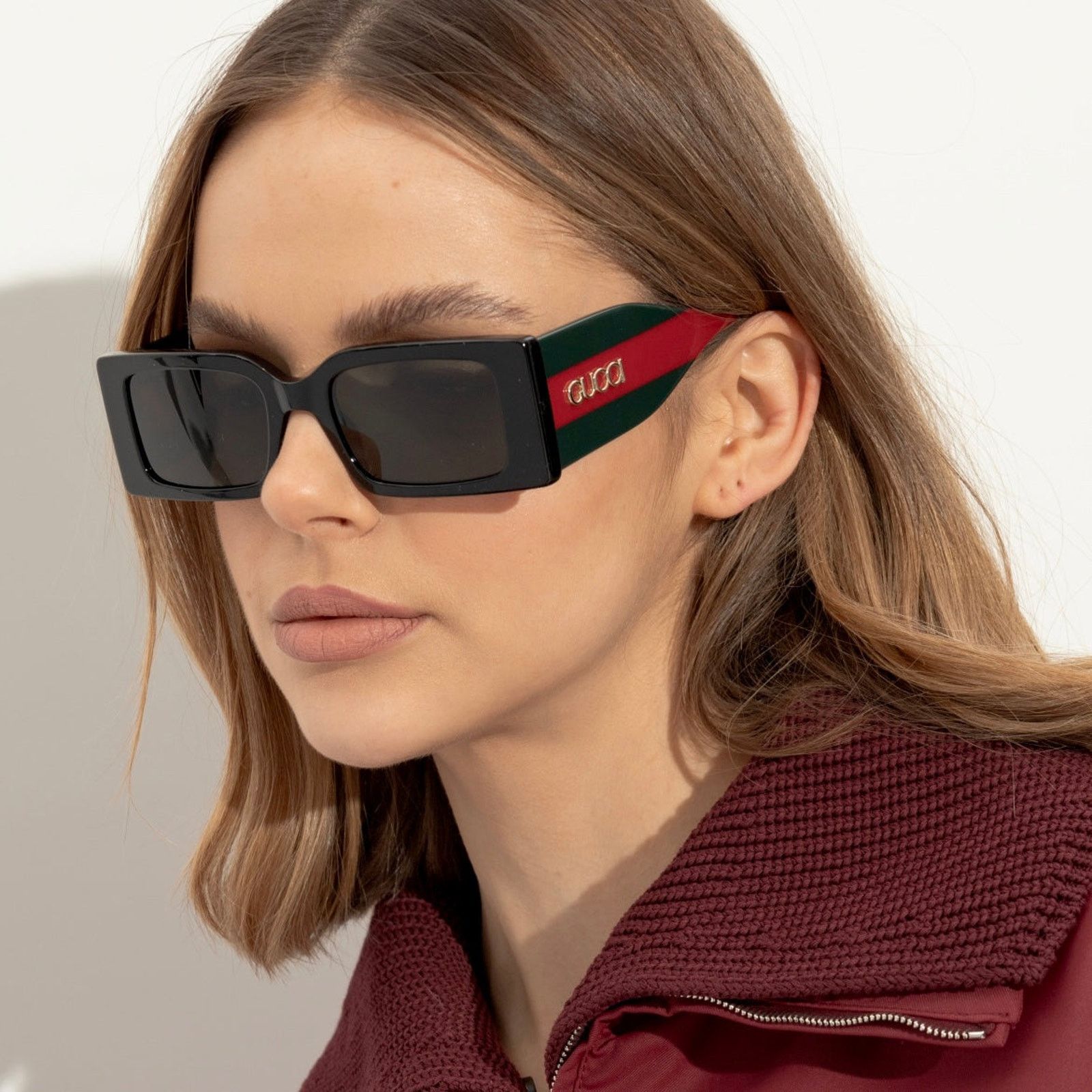 Gucci New, GUCCI Sunglasses GG1860S 001 Authentic Size ONE SIZE - 3 Thumbnail