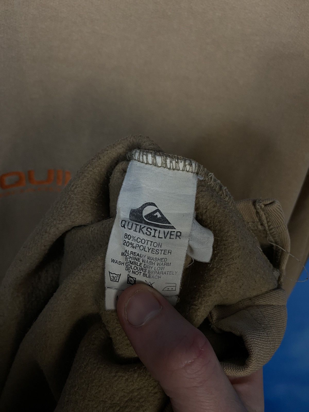 Quiksilver × Vintage ❗️Quiksilver centre logo vintage sweatshirt Size US M / EU 48-50 / 2 - 5 Thumbnail