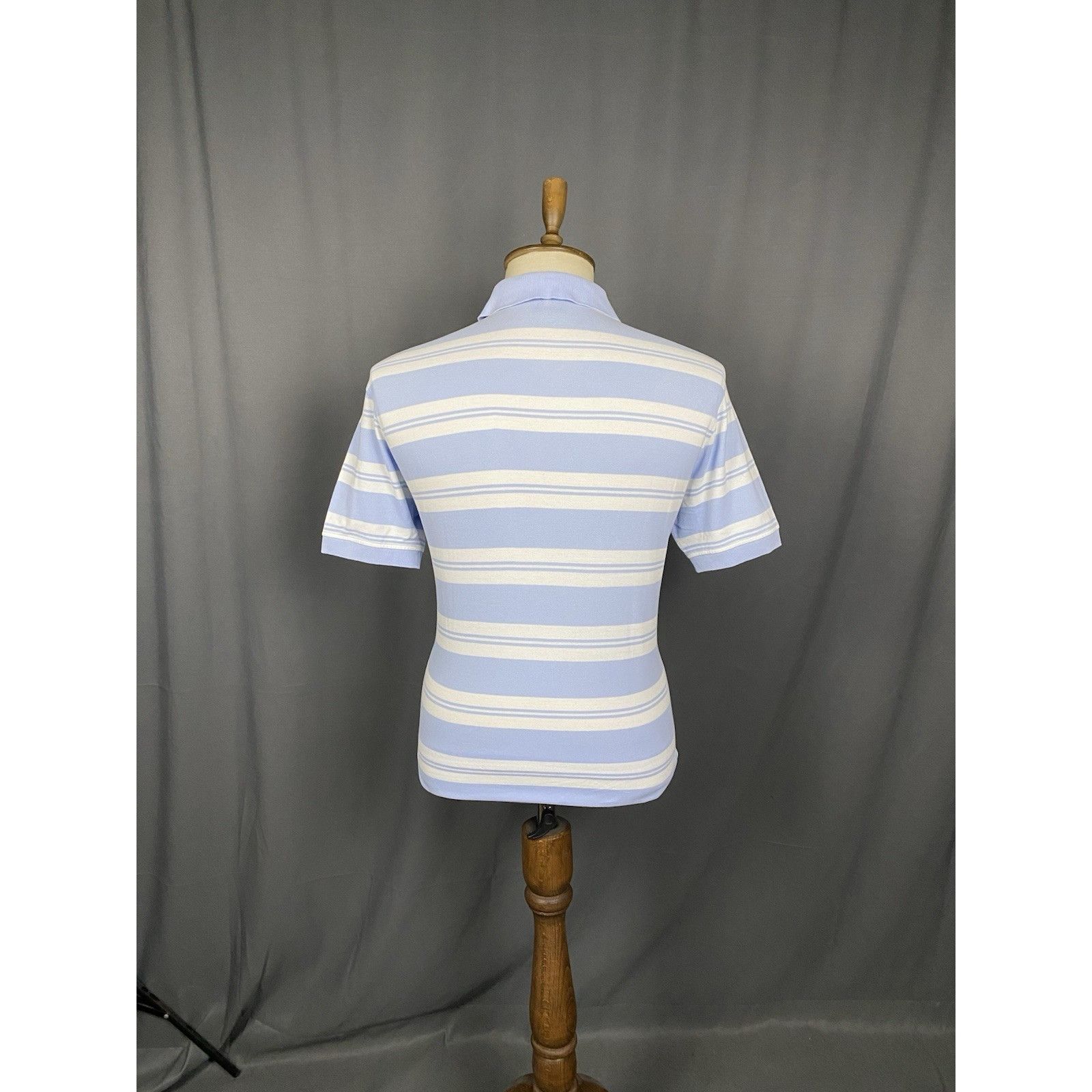Bogner MINT! Bogner Men's White Blue Striped Polo T-Shirt Size 50 Size US M / EU 48-50 / 2 - 7 Thumbnail