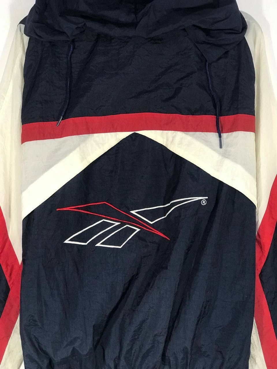 Reebok vintage reebok windbreaker big logo Size US M / EU 48-50 / 2 - 7 Thumbnail