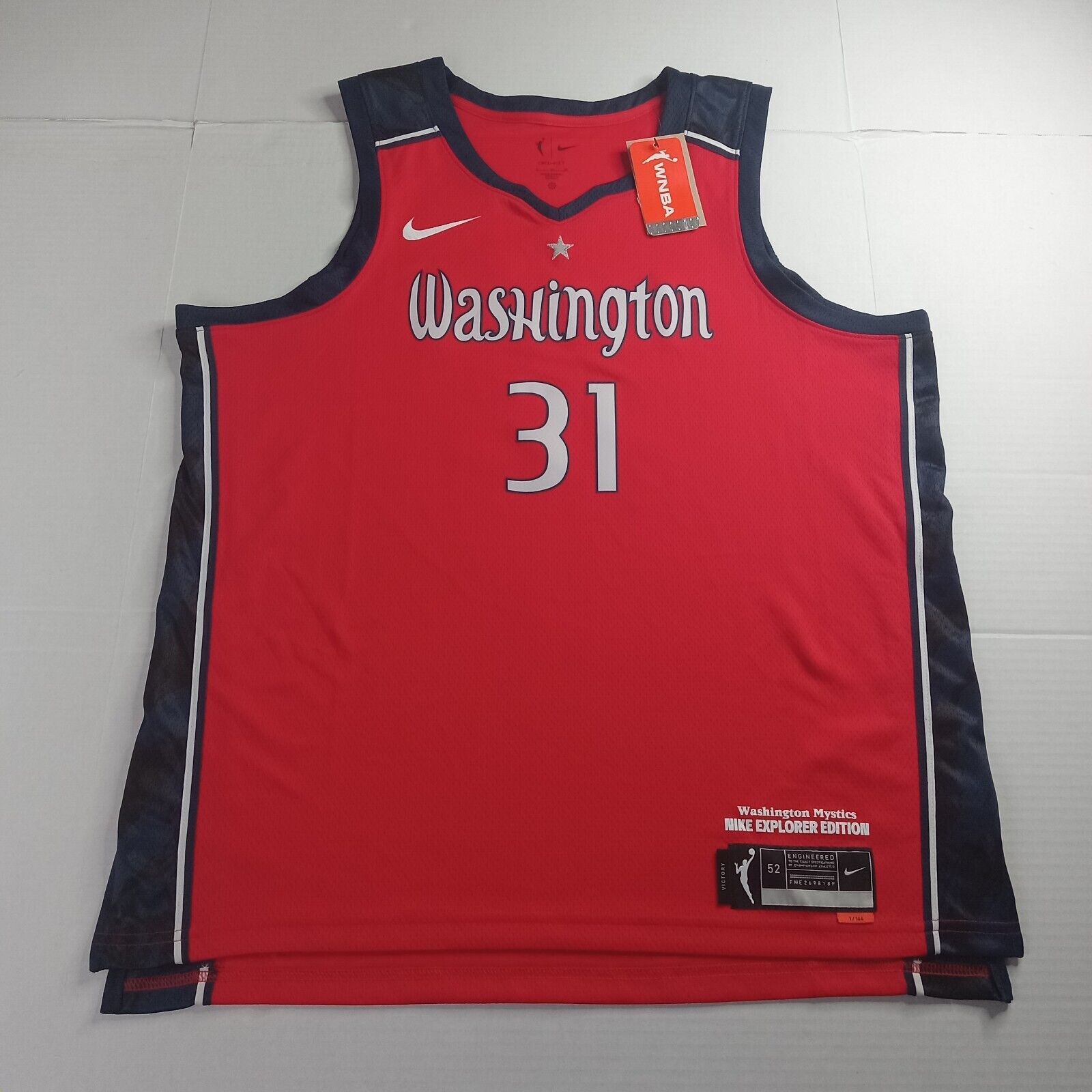 Nike Nike WNBA Washington Mystics Charles No. 31 Jersey Womens XL Size XL / US 12-14 / IT 48-50 - 1 Thumbnail