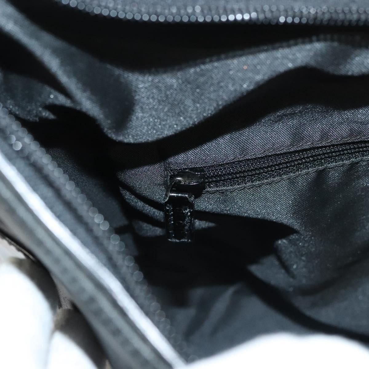 Gucci GUCCI GG Canvas Shoulder Bag Nylon Outlet Black Silver Size ONE SIZE - 20 Thumbnail