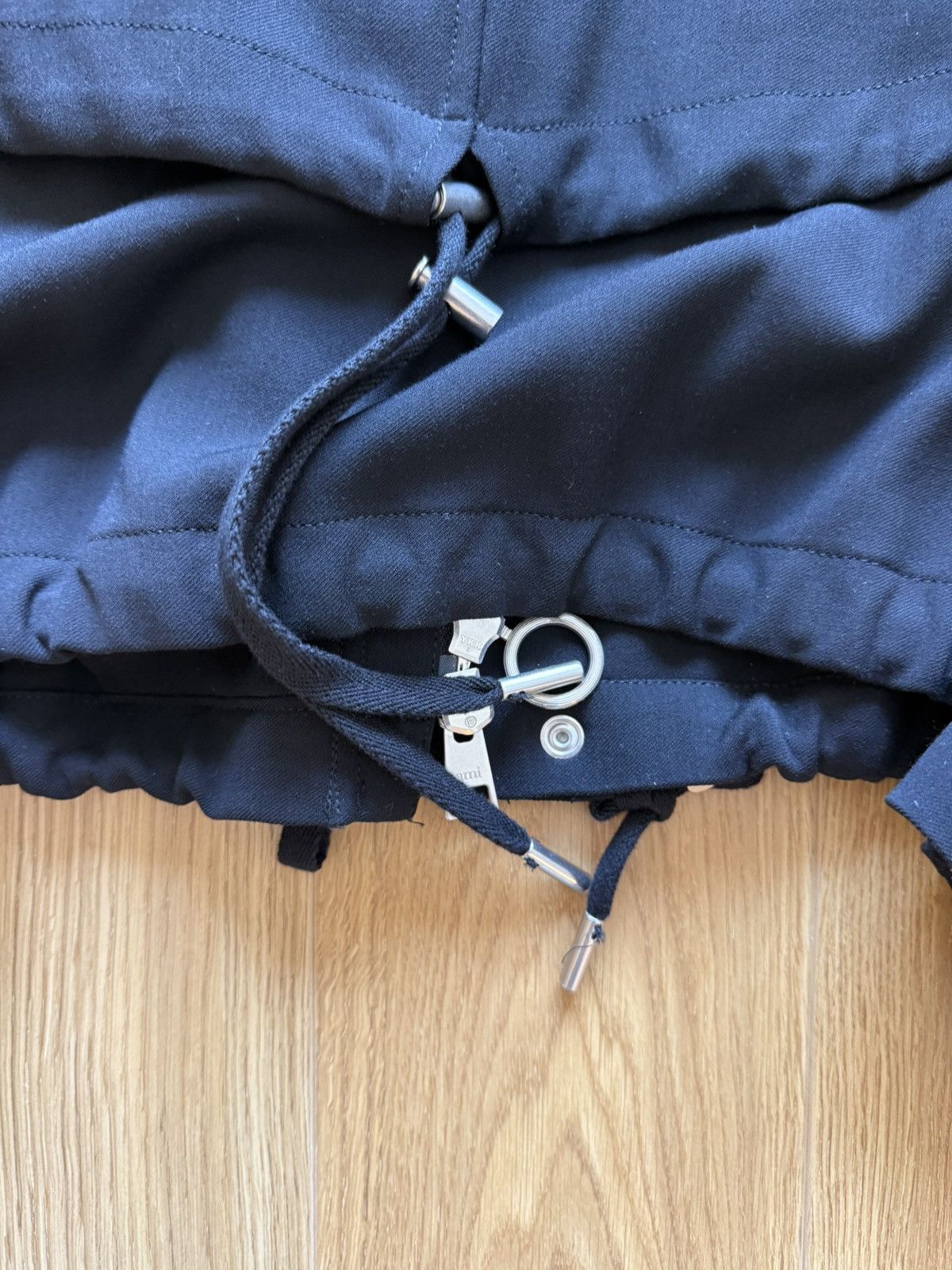 AMI AMI Paris Black Wool Short Parka Size US S / EU 44-46 / 1 - 8 Thumbnail