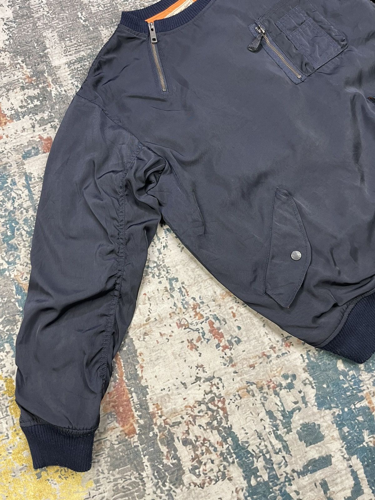 Avirex Avirex Navy Military Type MA-1 Pull Over Bomber Size US M / EU 48-50 / 2 - 4 Thumbnail
