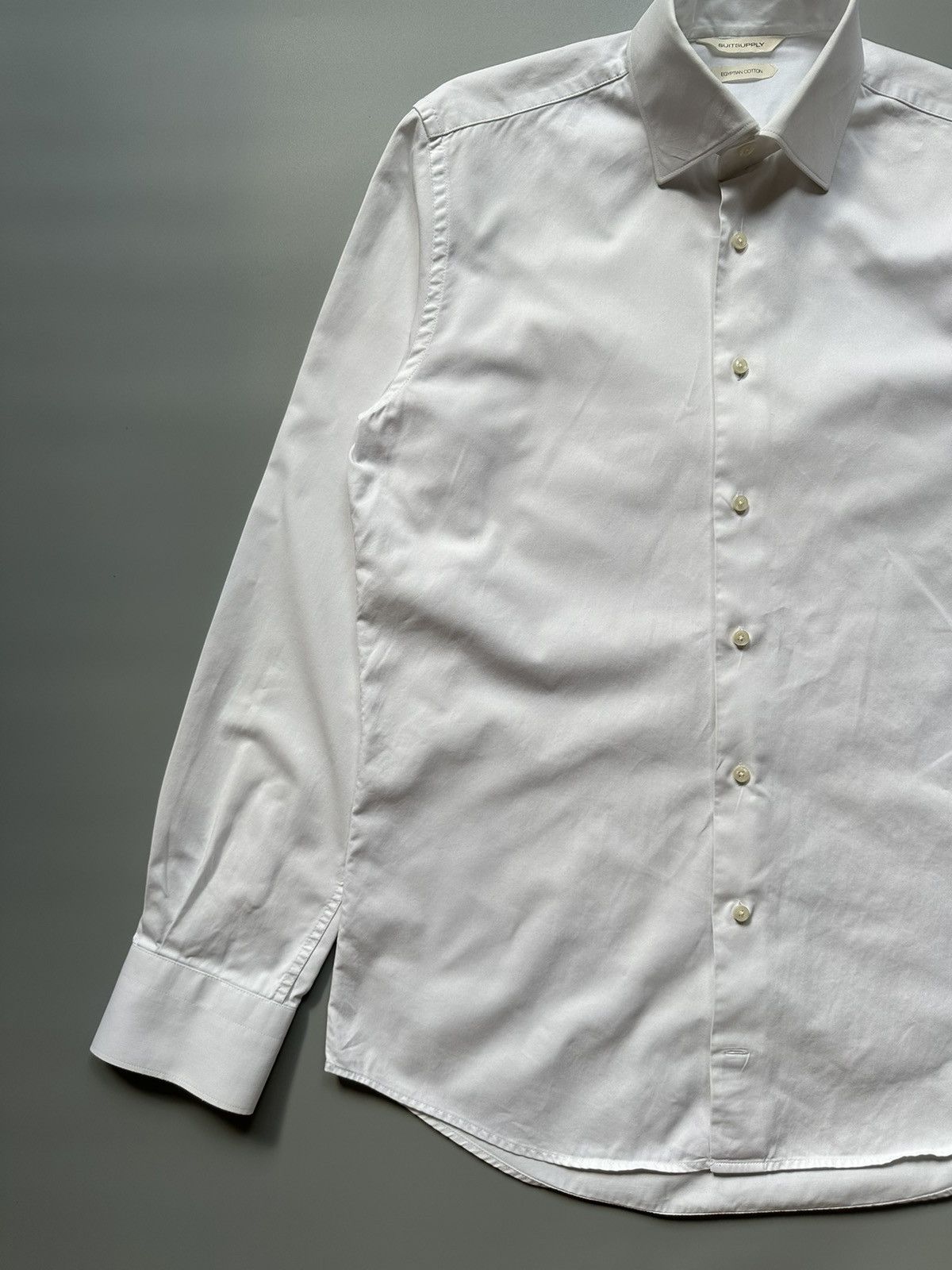 Suitsupply Suitsupply Shirt Egyptian Formal Slim Fit Size 40 15 3/4 Size US M / EU 48-50 / 2 - 3 Thumbnail