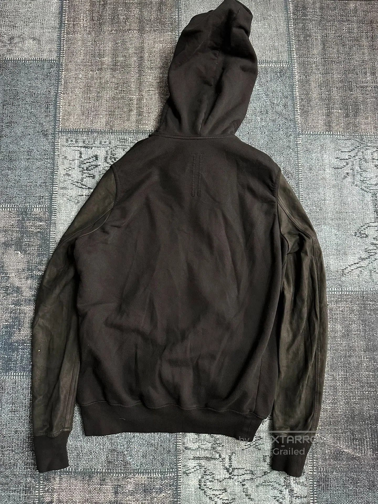 Rick Owens Rick Owens Men's Leather Sleeve Wizard Hat. Size US S / EU 44-46 / 1 - 3 Thumbnail