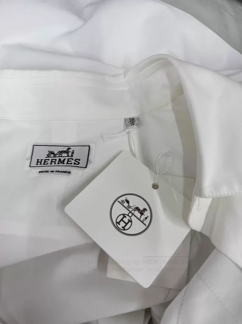 Hermes Hermes size 38 Color Blocked Shirt Size US XS / EU 42 / 0 - 4 Thumbnail
