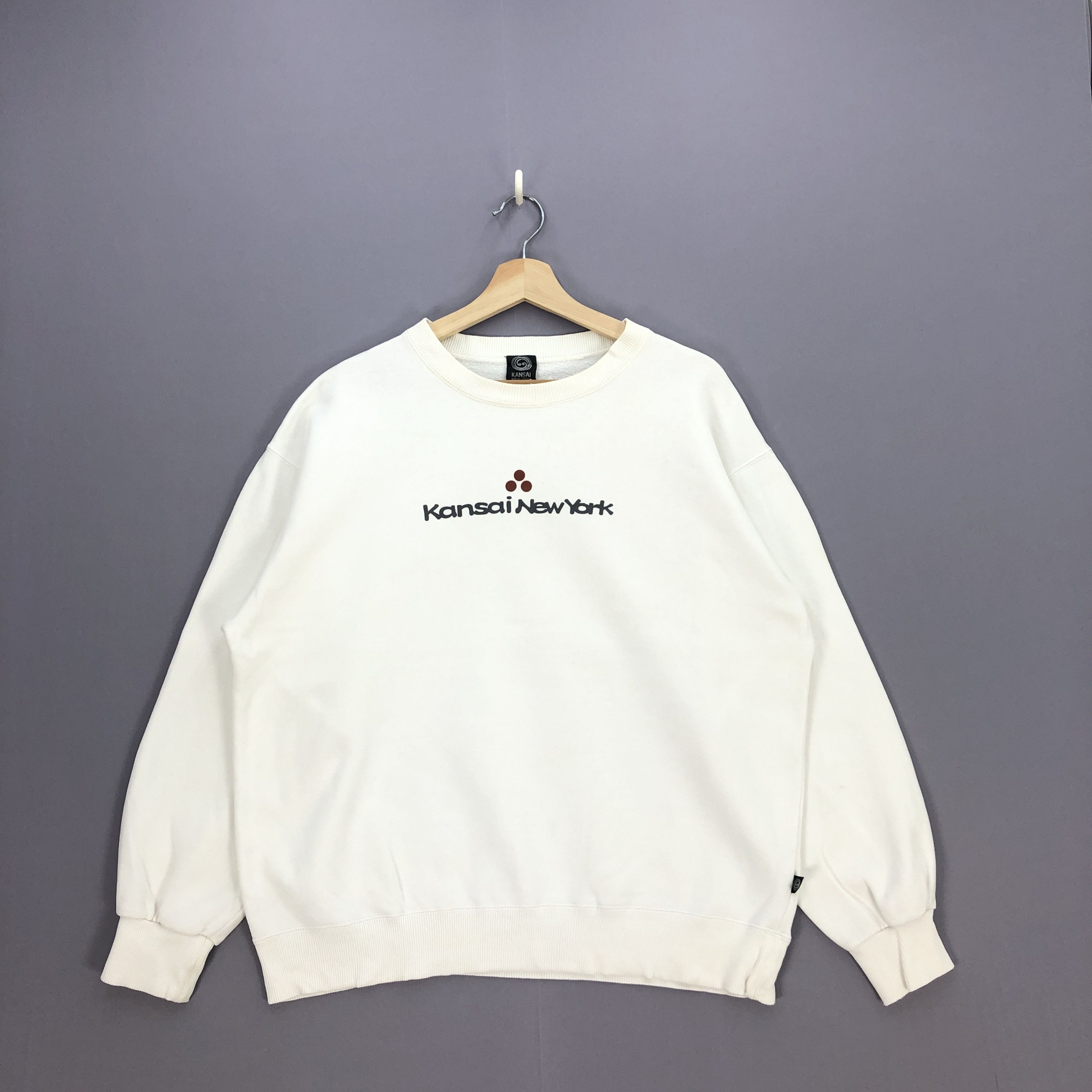 Japanese Brand × Kansai Yamamoto × Vintage Vintage Kansai Yamamoto Sweatshirt Japanese Kansai Sweater Size US M / EU 48-50 / 2 - 2 Thumbnail