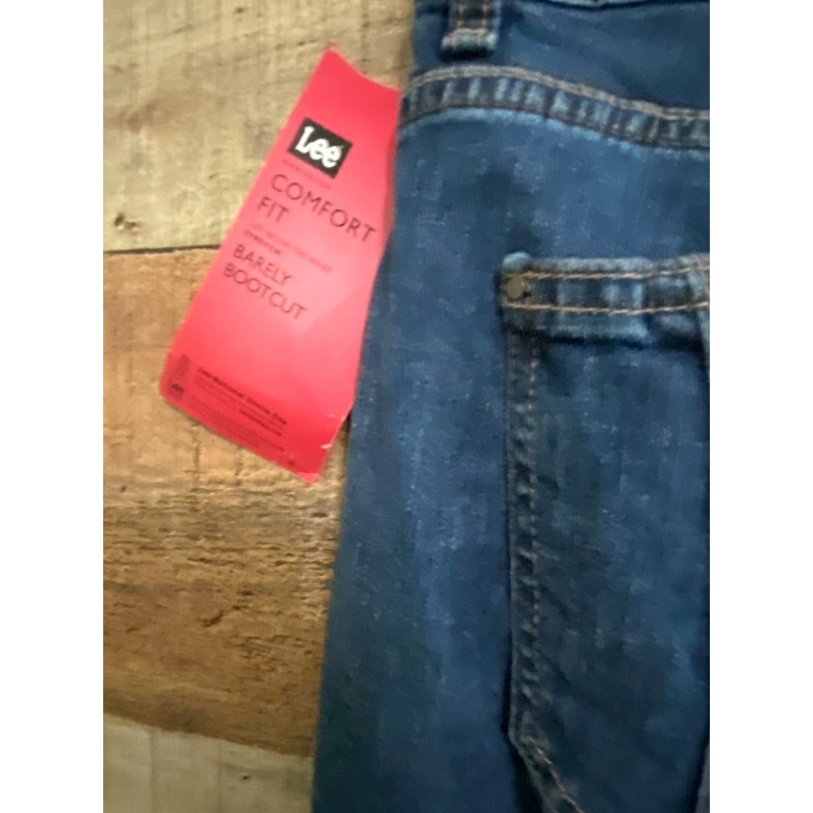 Lee Lee Jeans Comfort Fit Barely Bootcut nwt Ladies size 10 Size 32" / US 10 / IT 46 - 4 Thumbnail
