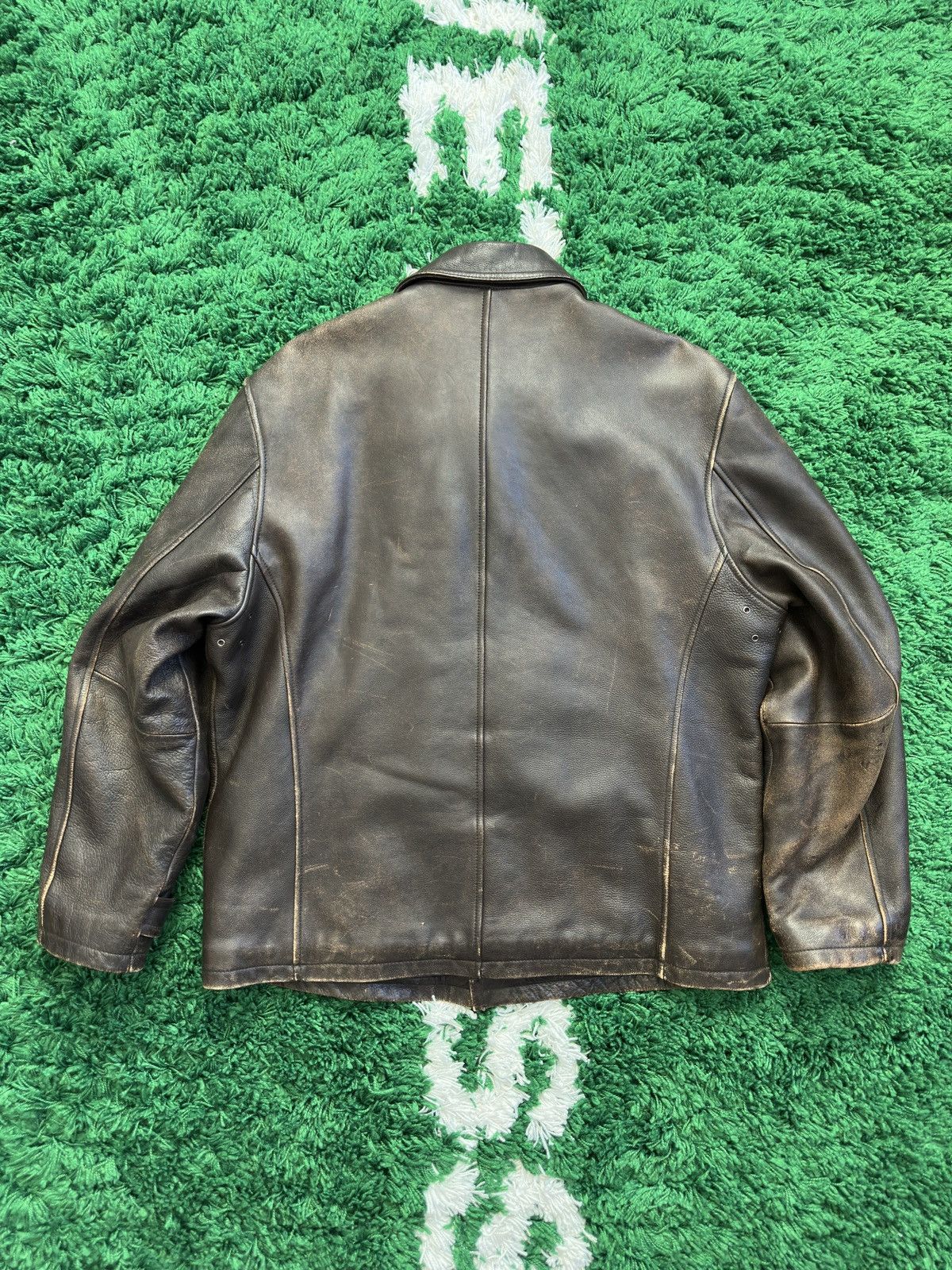 Schott Vintage Schott N.Y.C. Leather Jacket Size US L / EU 52-54 / 3 - 5 Thumbnail