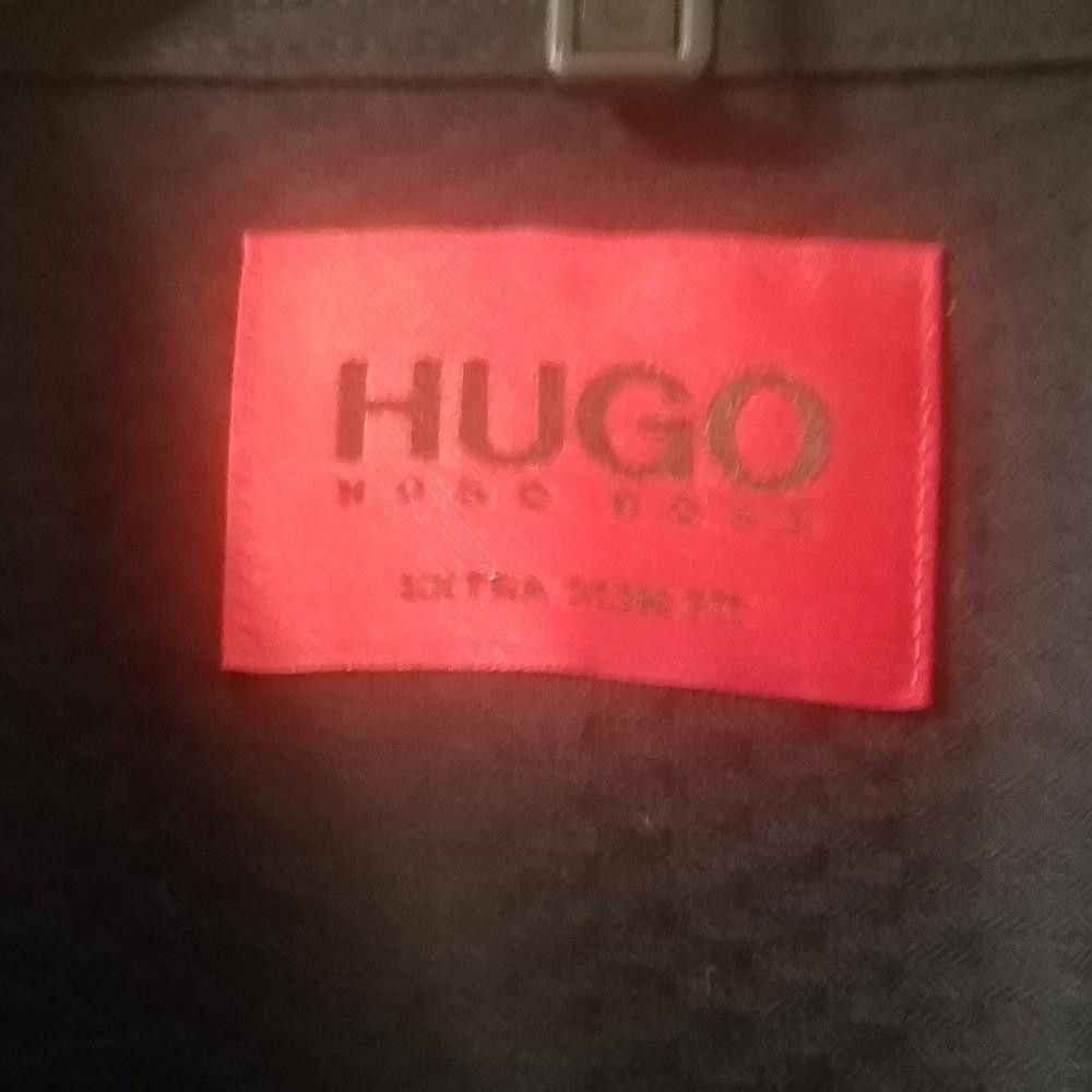 Hugo Boss Hugo Boss Black Long Sleeve Extra Slim Fit Shirt Size US M / EU 48-50 / 2 - 3 Thumbnail