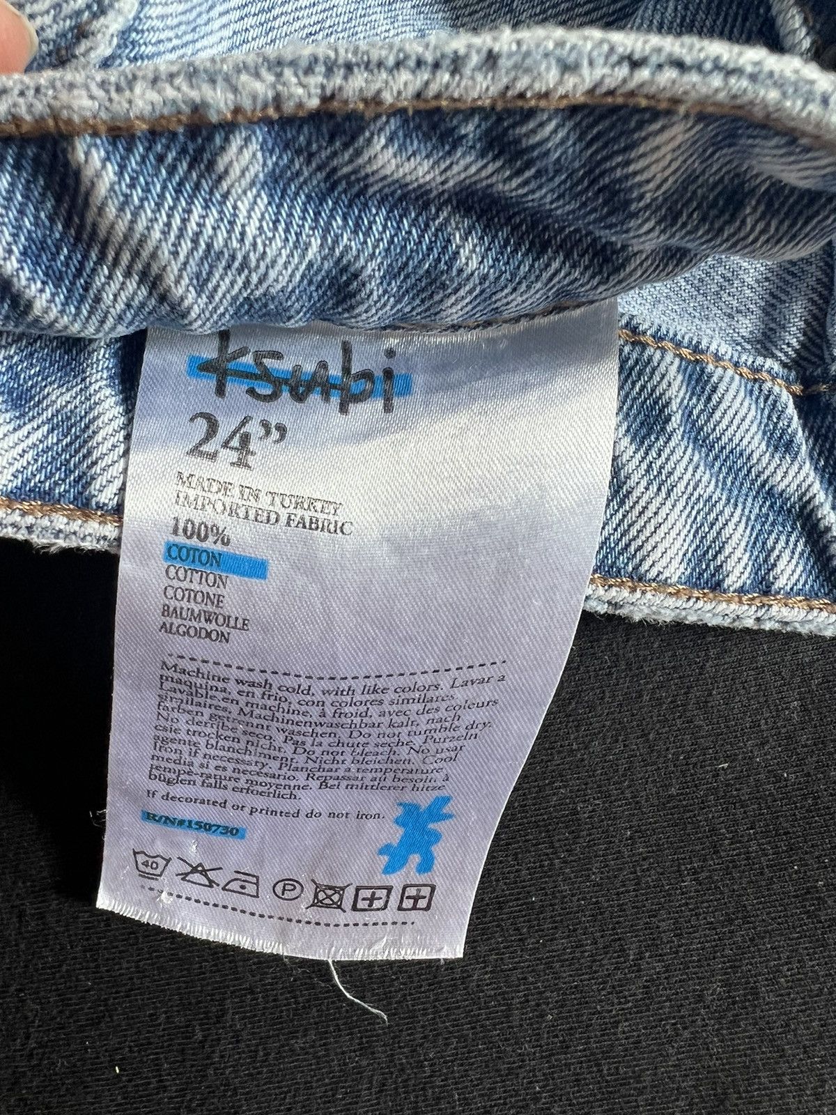Ksubi Womens Ksubi Jeans Size 24" / US 00 / IT 34 - 2 Thumbnail