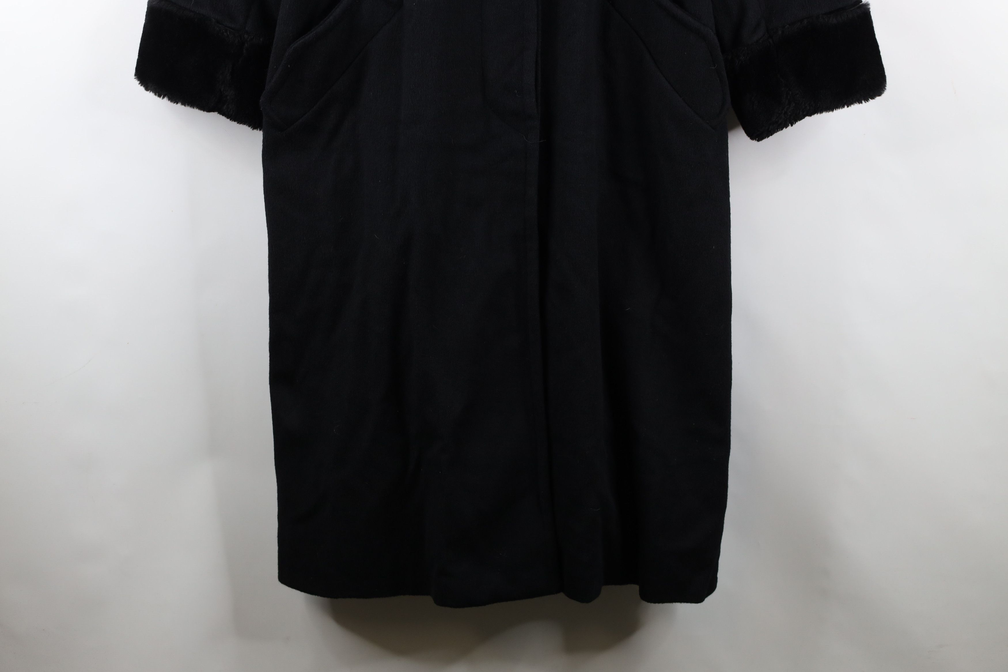 Vintage Vintage 90s Streetwear Wool Pennylane Trench Coat Jacket USA Size M / US 6-8 / IT 42-44 - 4 Thumbnail