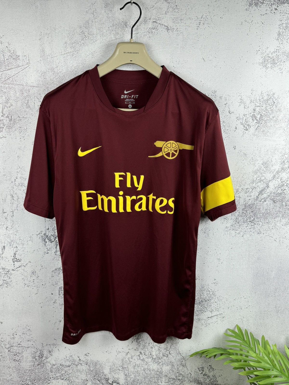 Nike × Vintage NIKE ARSENAL SOCCER JERSEY 2010 2011 VINTAGE TEE Y2K DRILL Size US XL / EU 56 / 4 - 12 Thumbnail