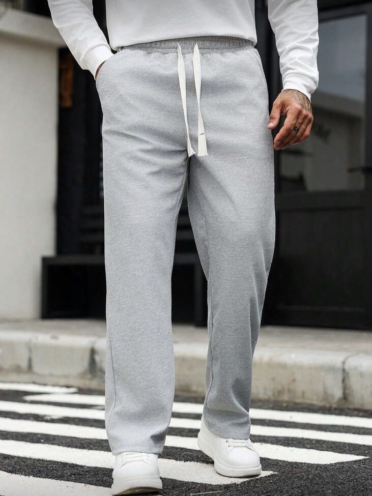Other Baggy Grey Sweatpants – Loose Fit Wide Leg Size US 31 - 5 Thumbnail