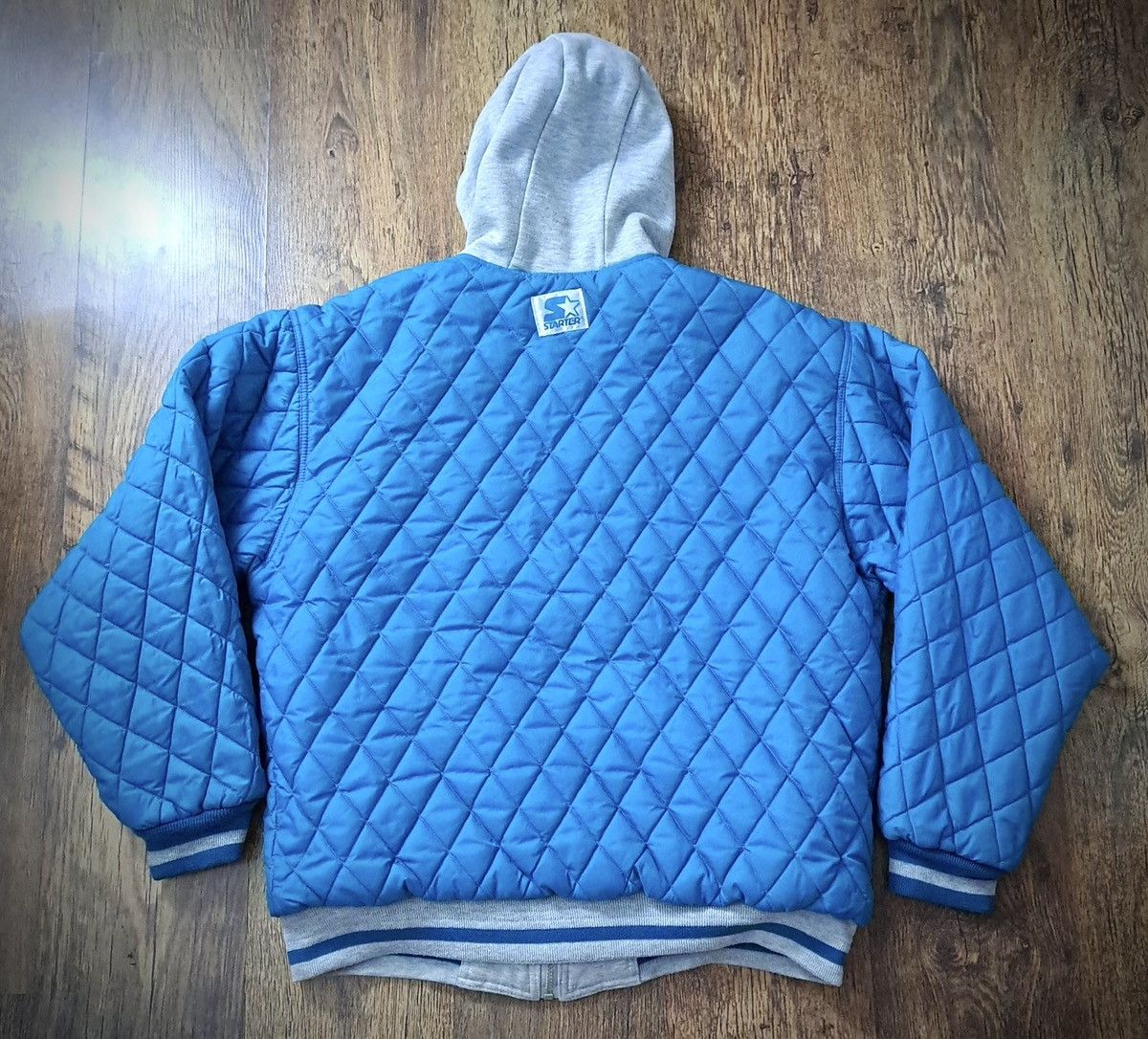 NBA STARTER x CHARLOTTE HORNETS x Vintage Rare 90s Jacket Size US L / EU 52-54 / 3 - 2 Thumbnail